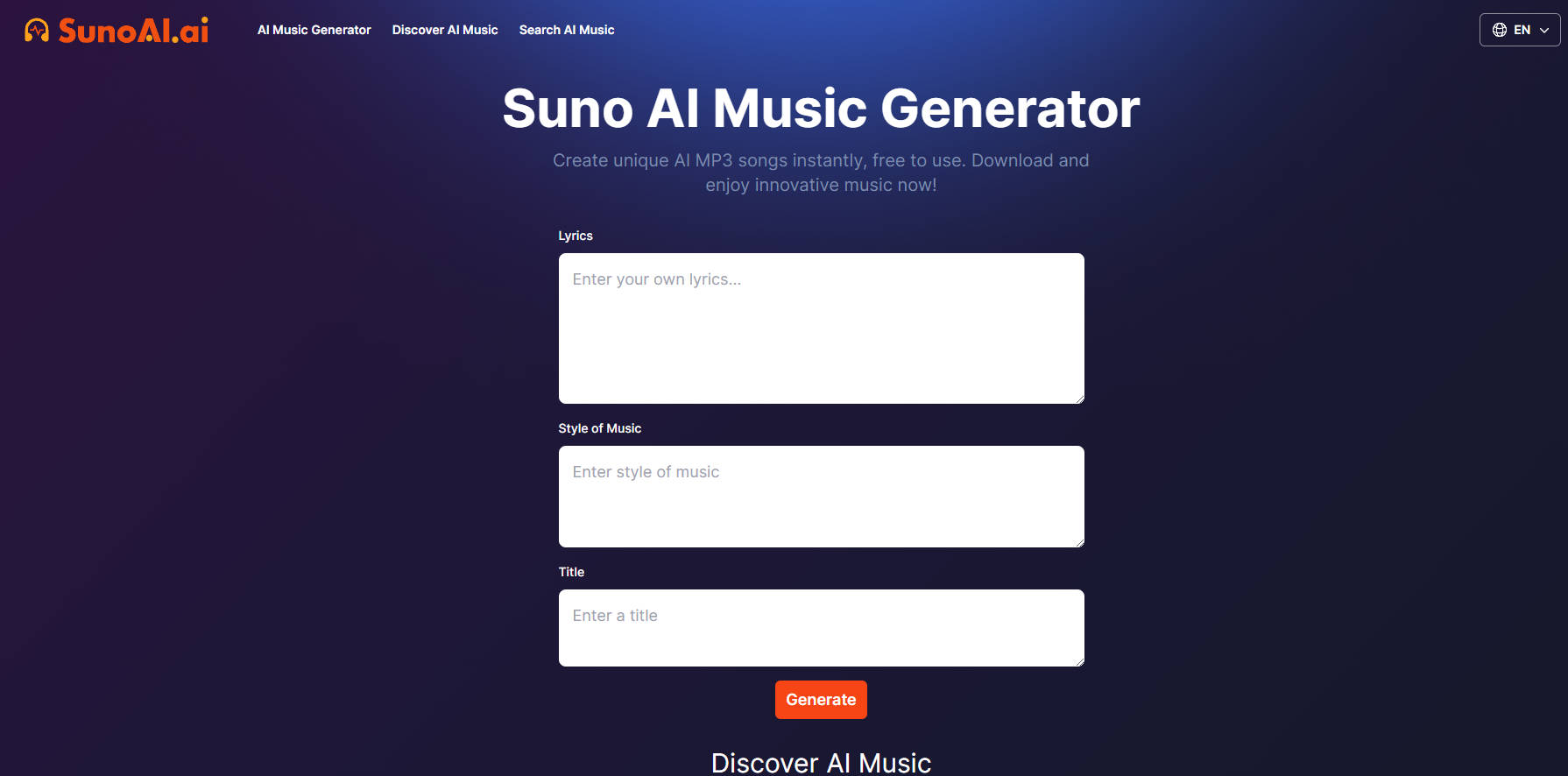SunoAI gallery image