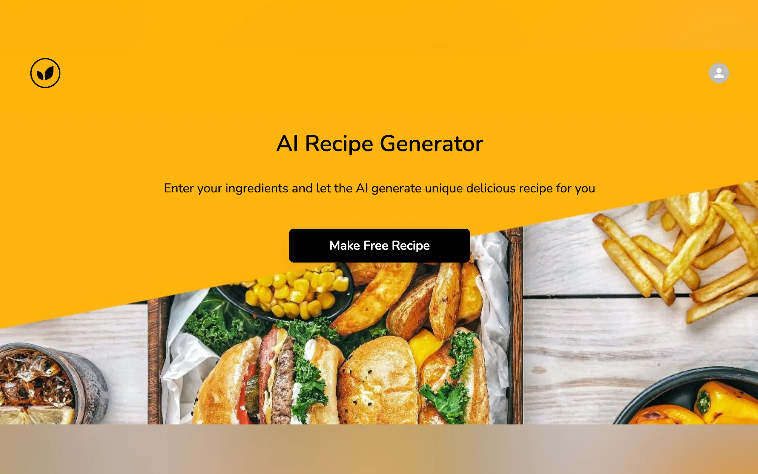 AI Recipe Generator gallery image