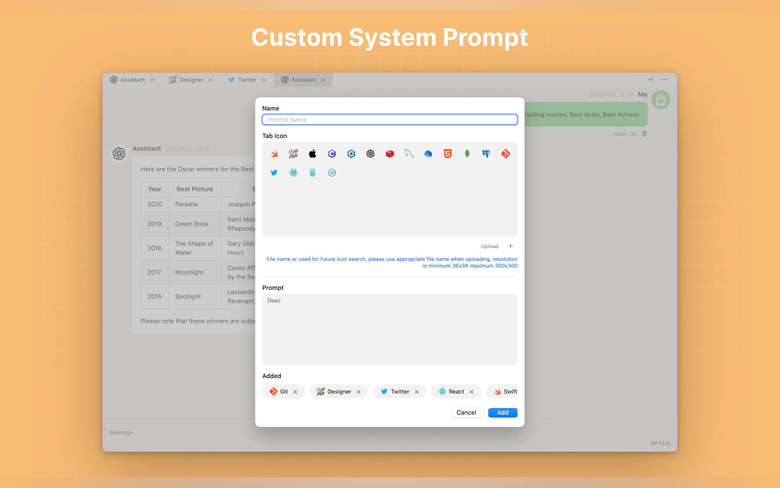 ChatTab gallery image