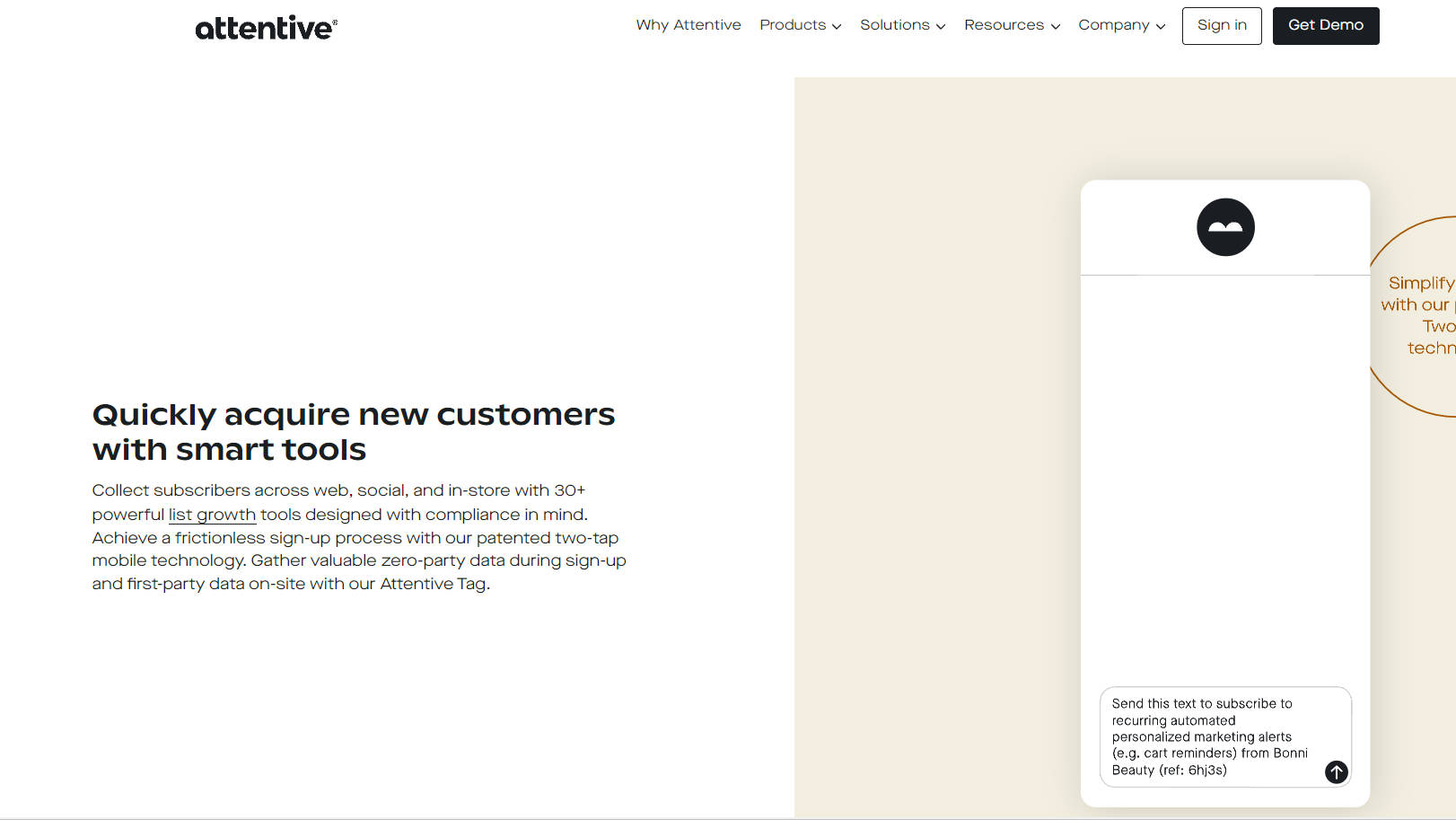 Attentive gallery image