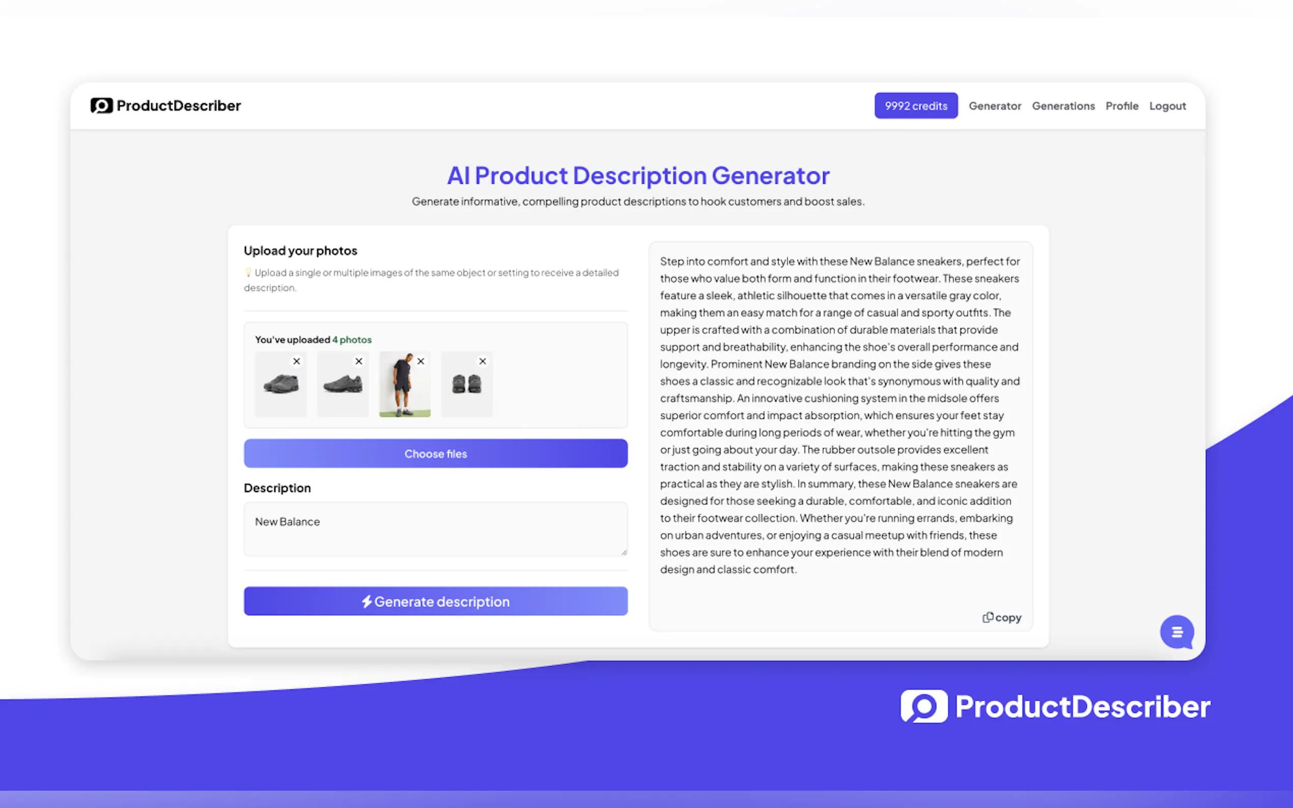 ProductDescriber gallery image