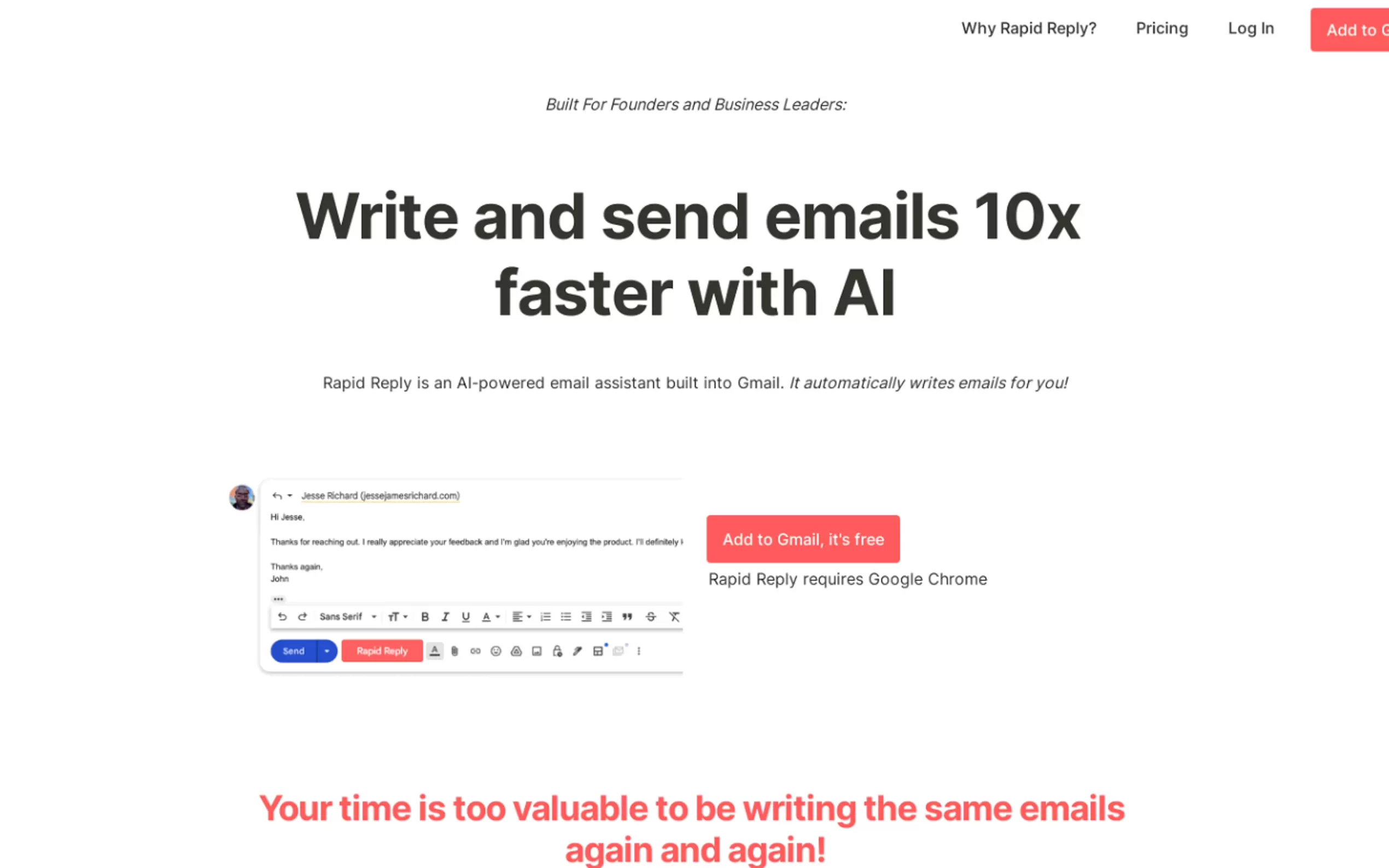 Rapidreply gallery image