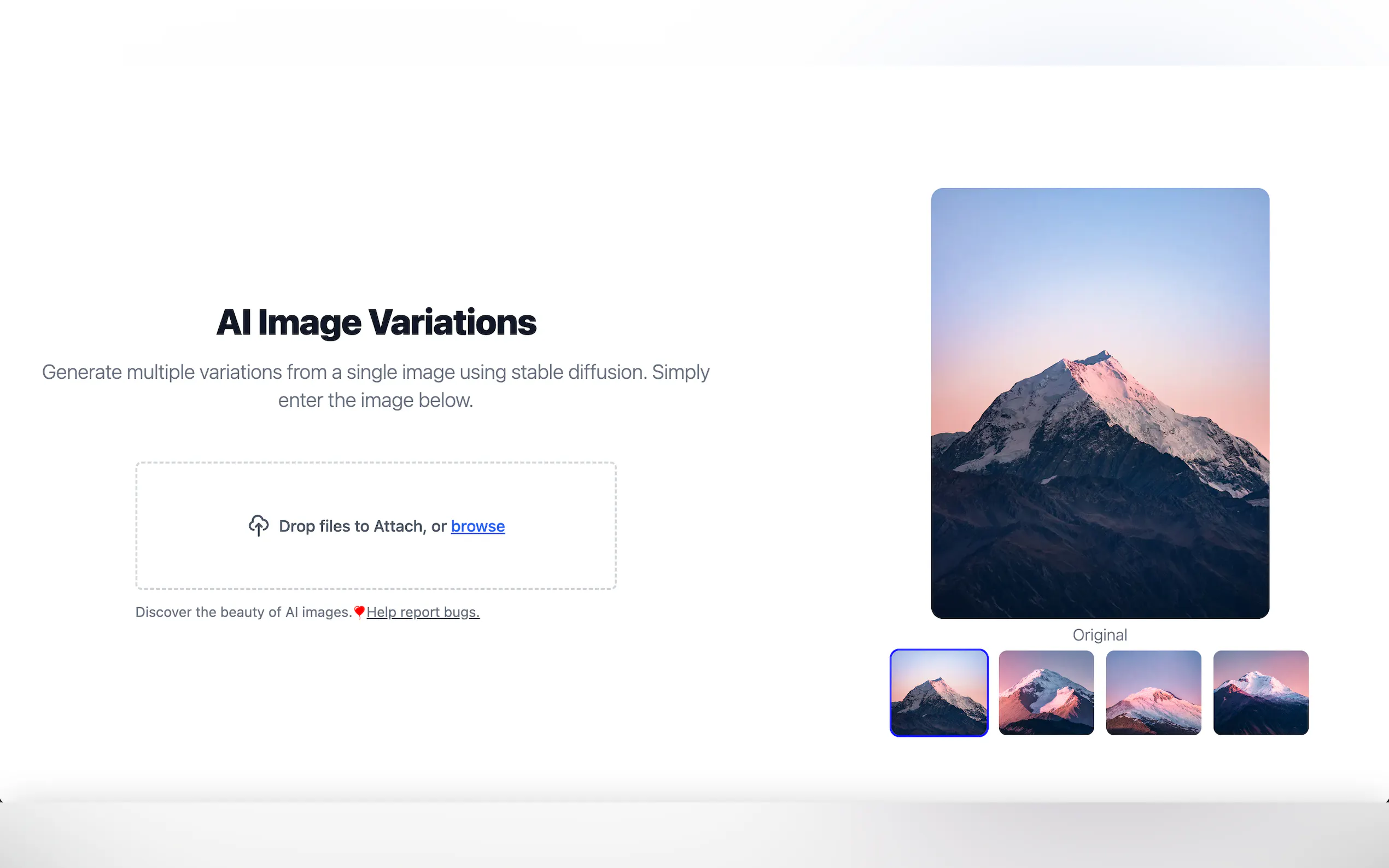 AI Image Variations gallery image