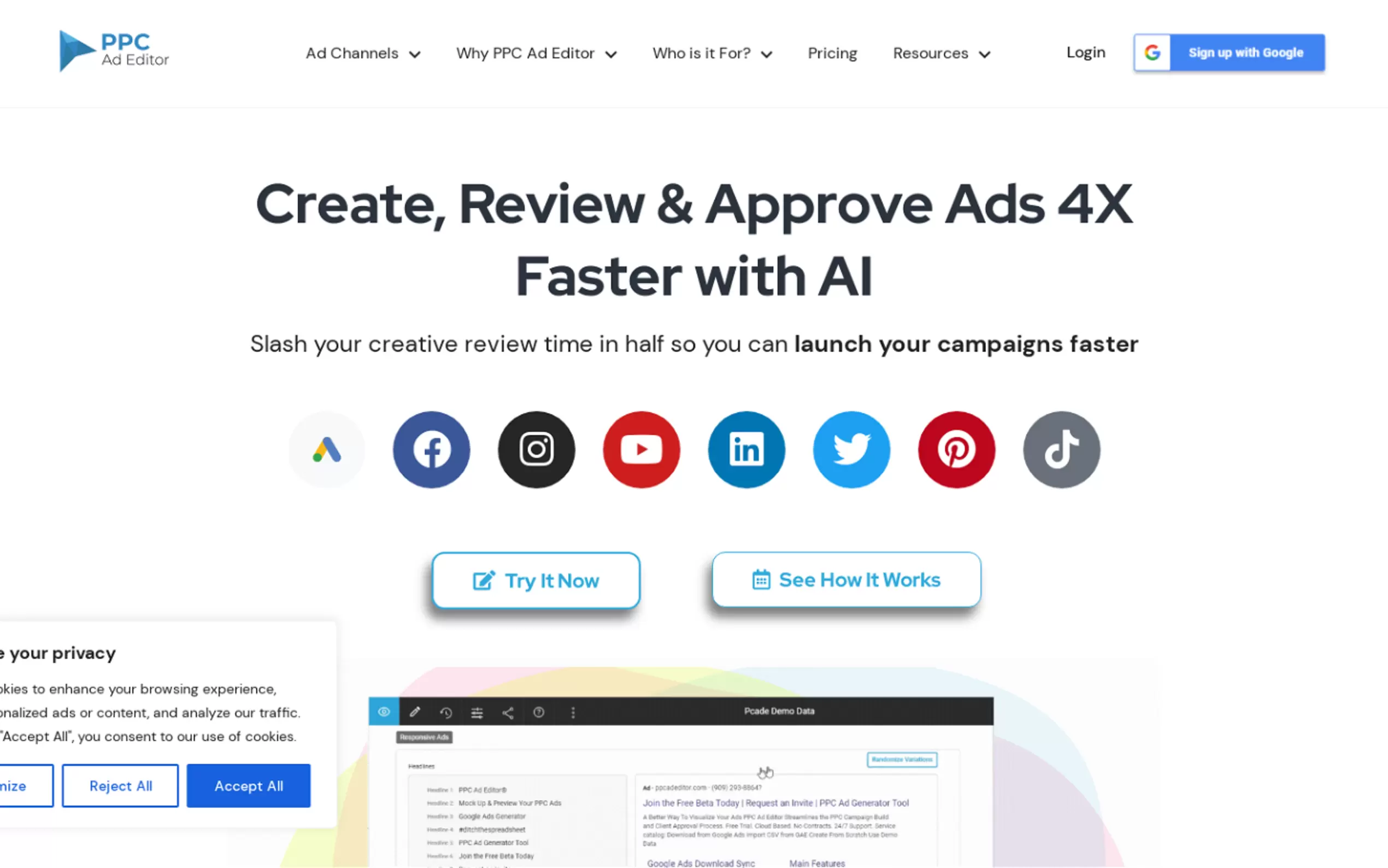 PPC Ad Editor gallery image
