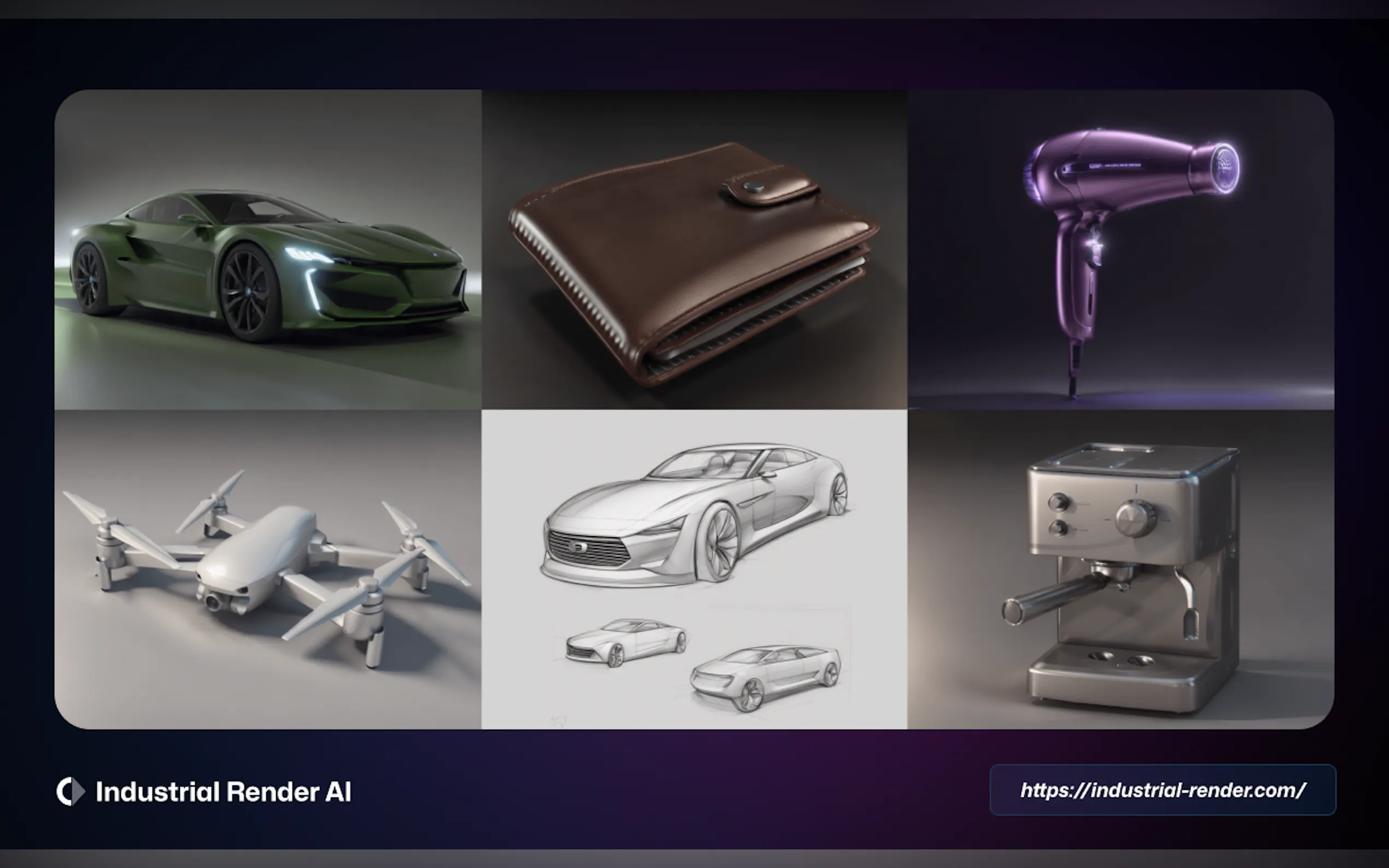 Industrial Render AI gallery image