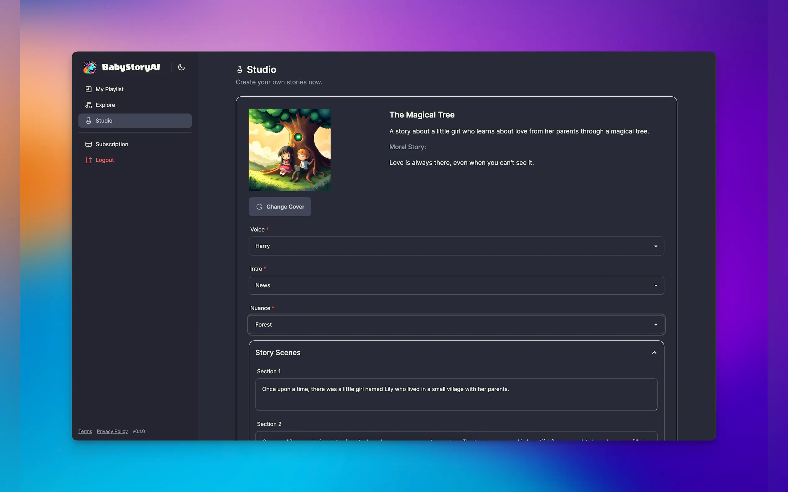 BabyStoryAI gallery image