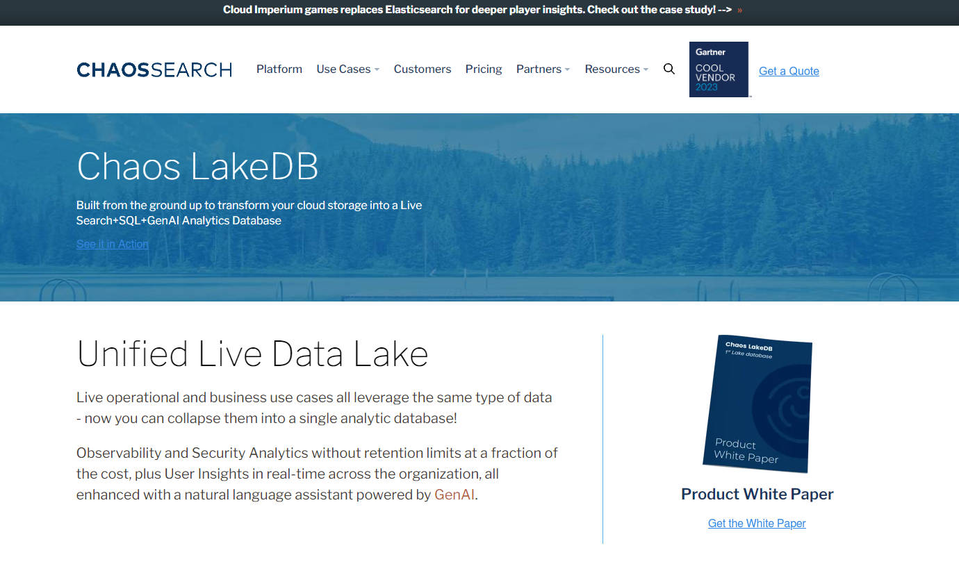 ChaosSearch gallery image