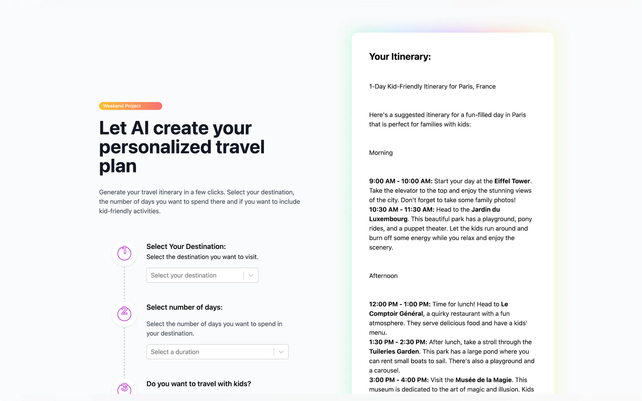 TravelAI gallery image