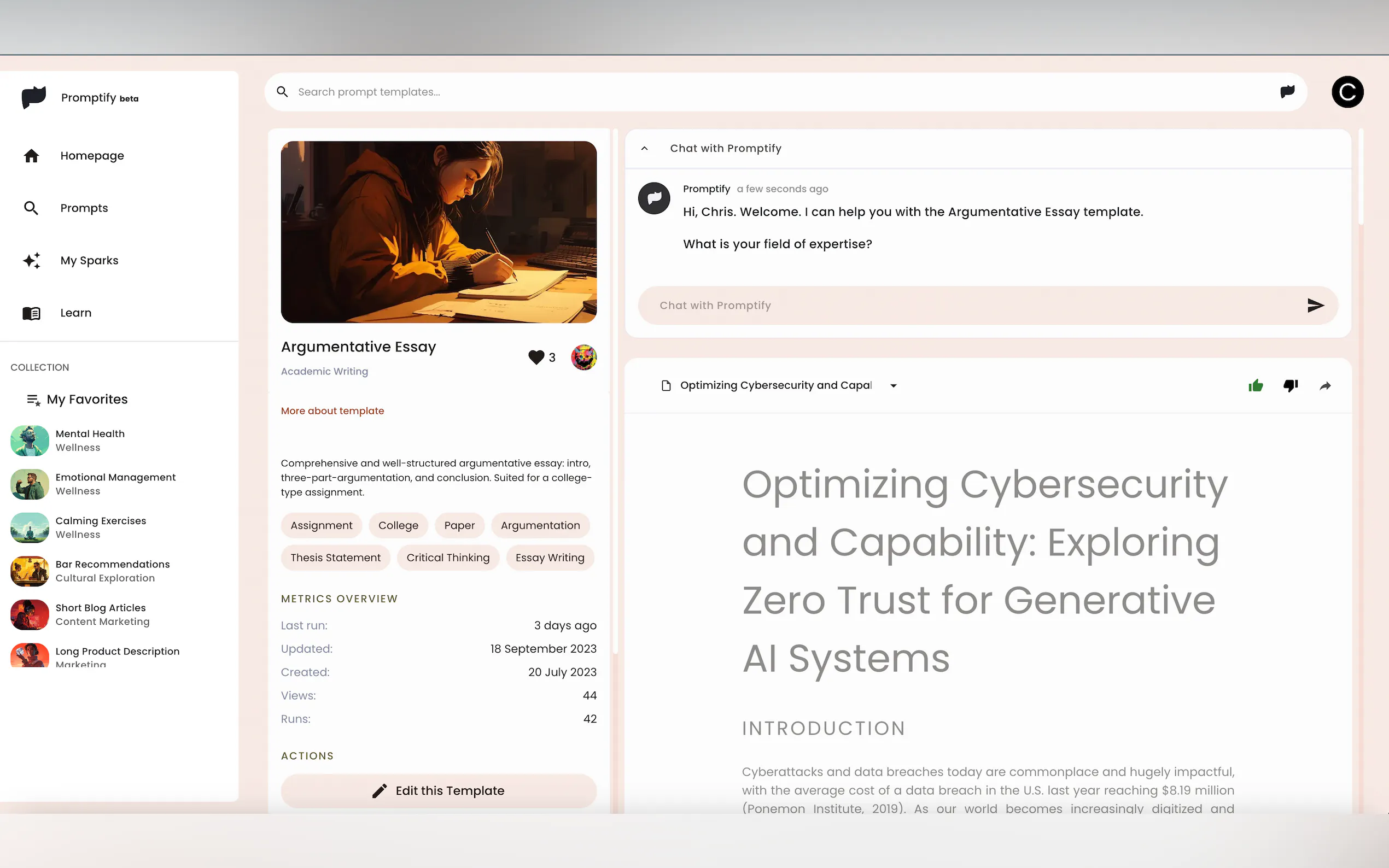 Promptify gallery image
