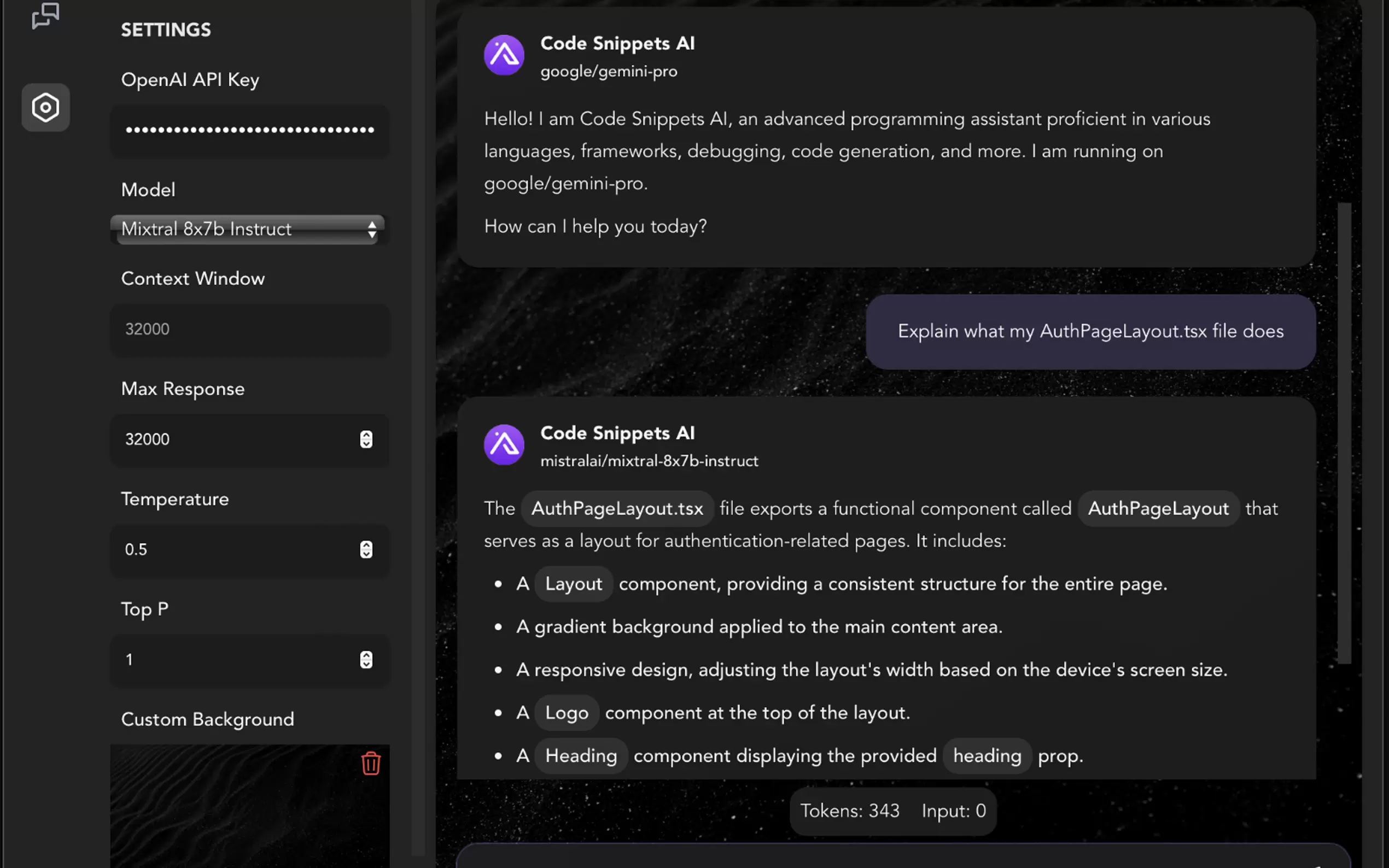 Code Snippets AI gallery image