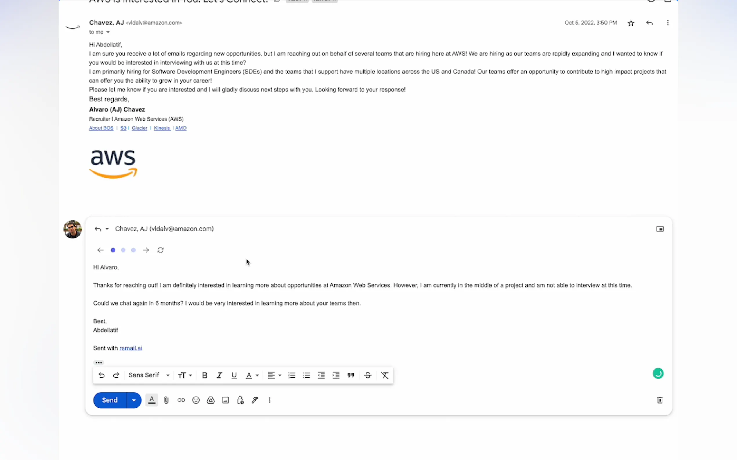 Remail gallery image