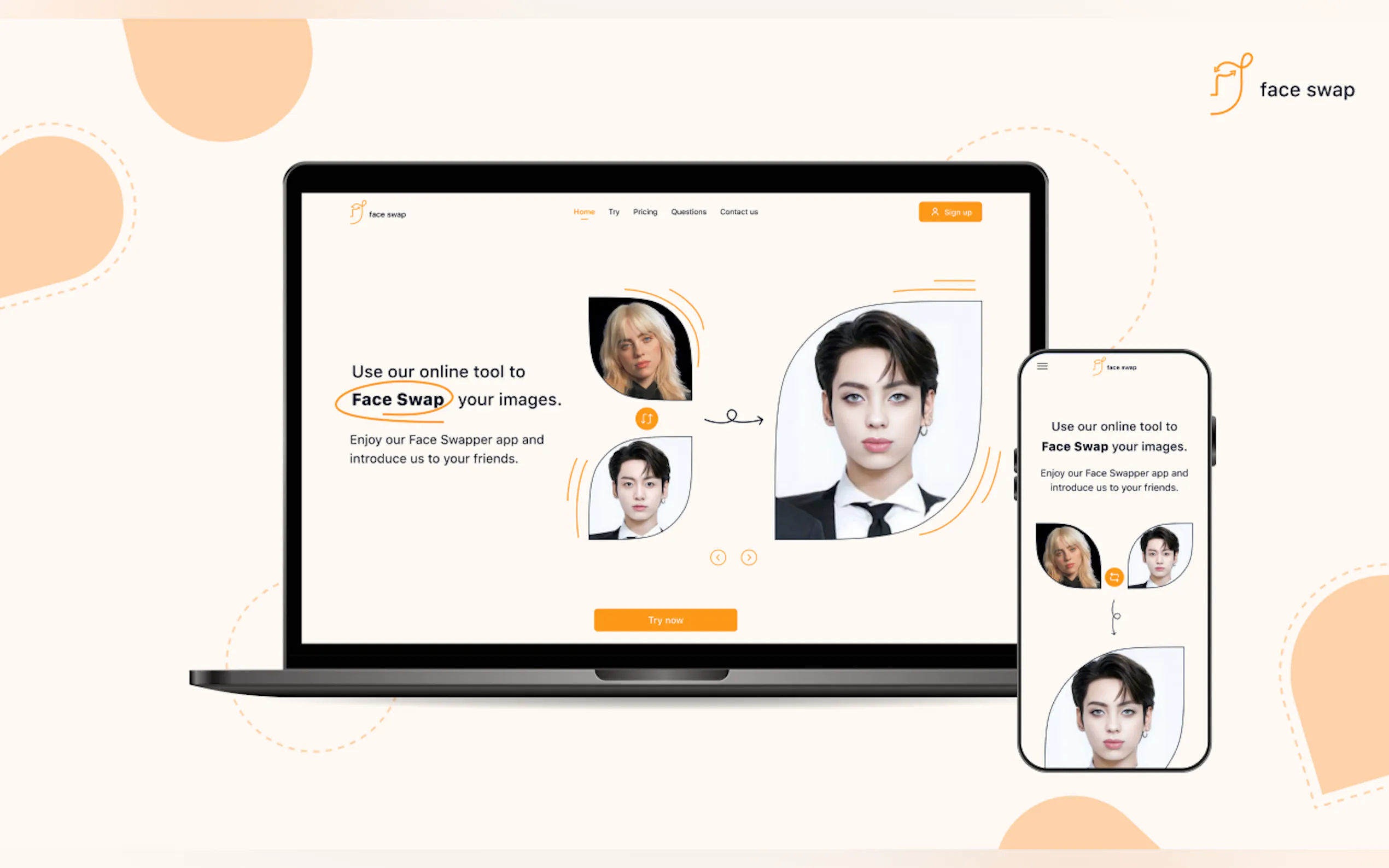 Face Swapper Online gallery image