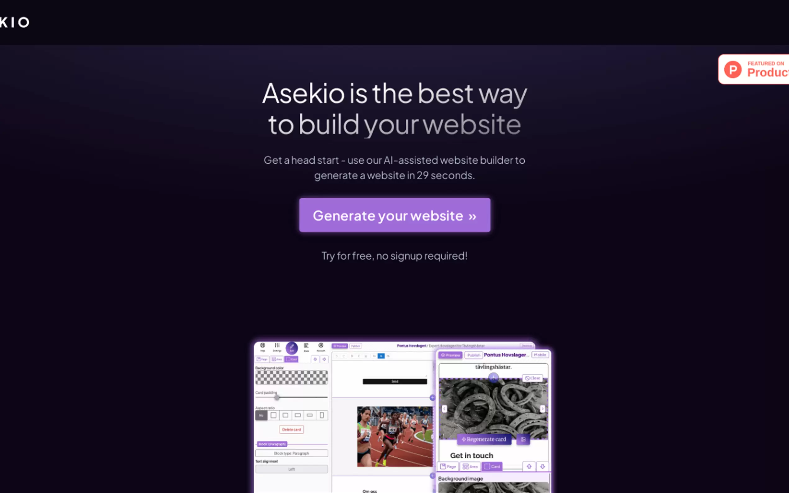 Asekio gallery image