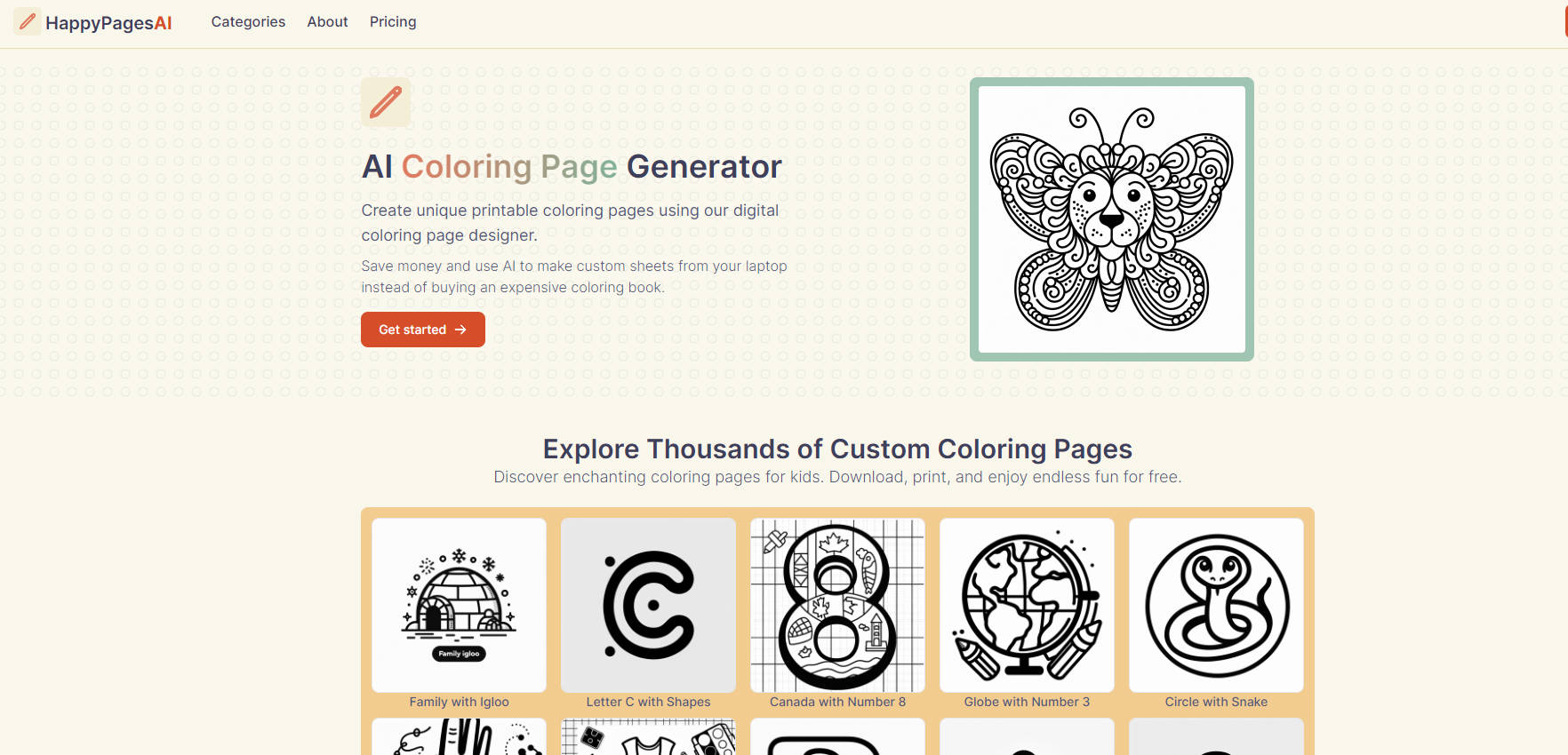 HappyPagesAI gallery image