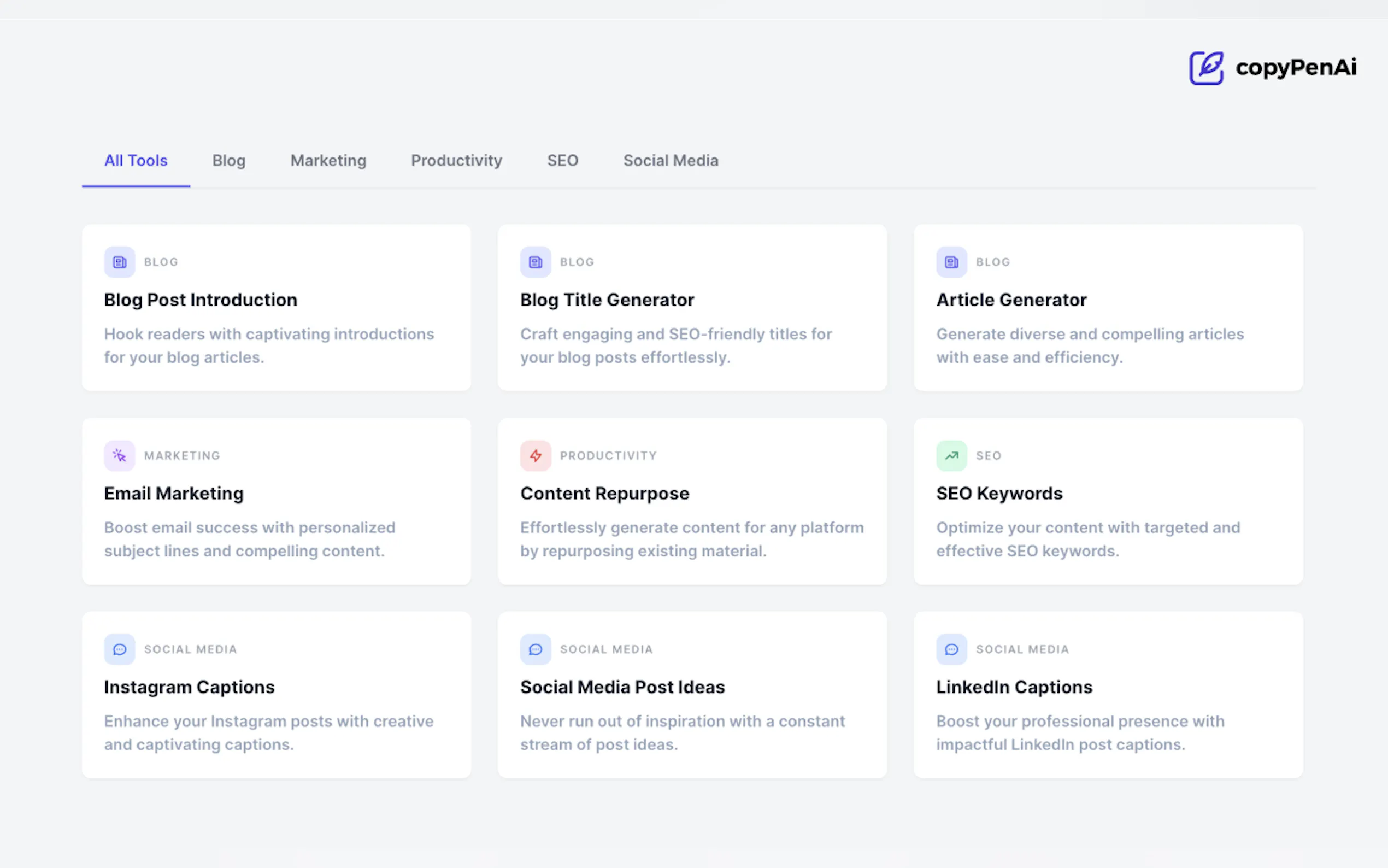 CopyPenAi gallery image