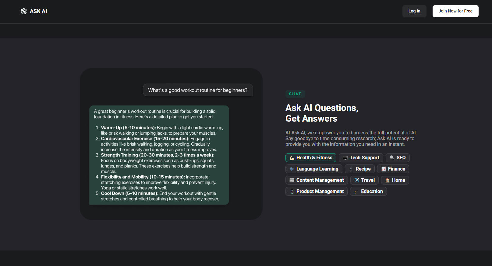Ask AI Chatbot gallery image