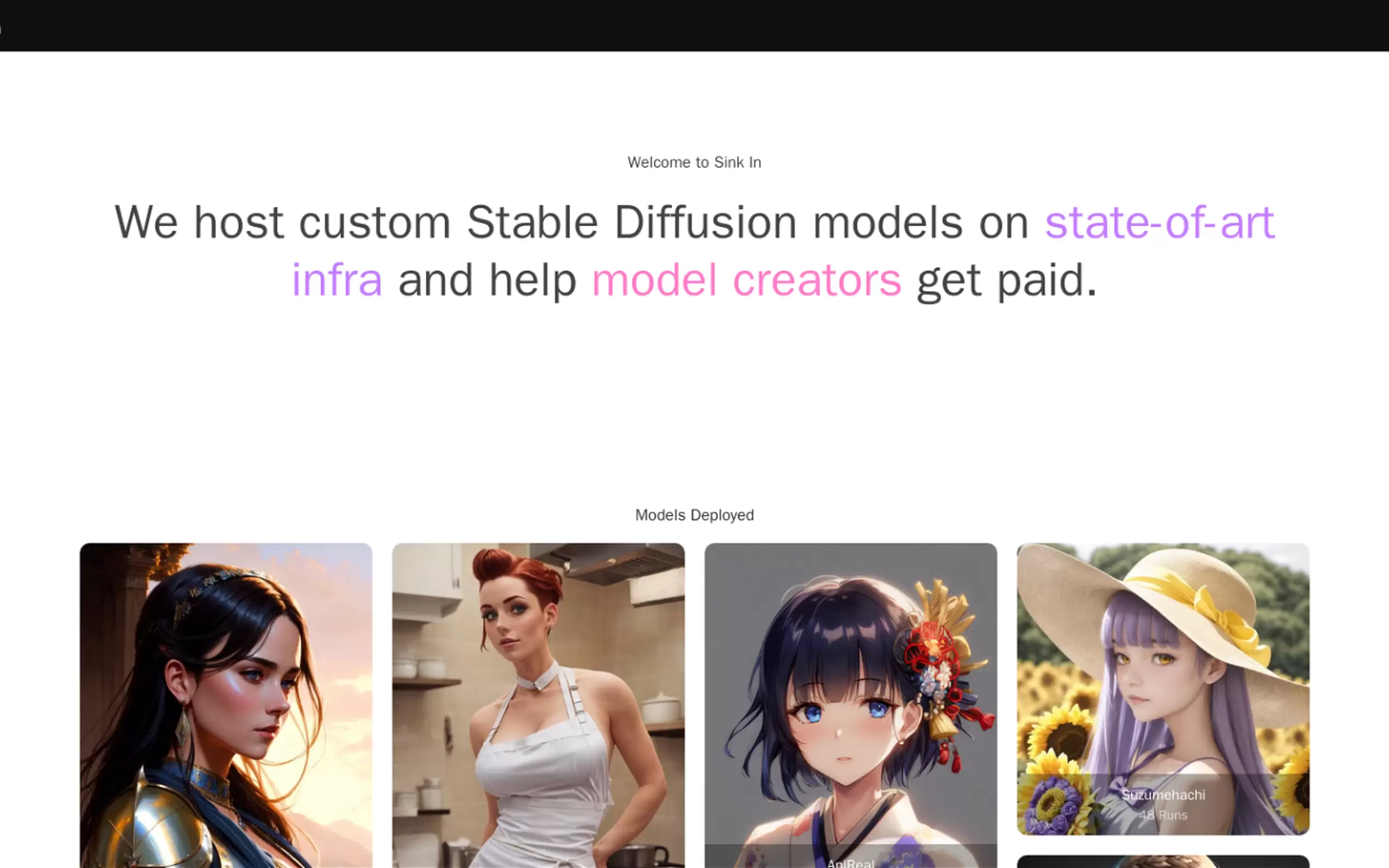 Sinkin gallery image