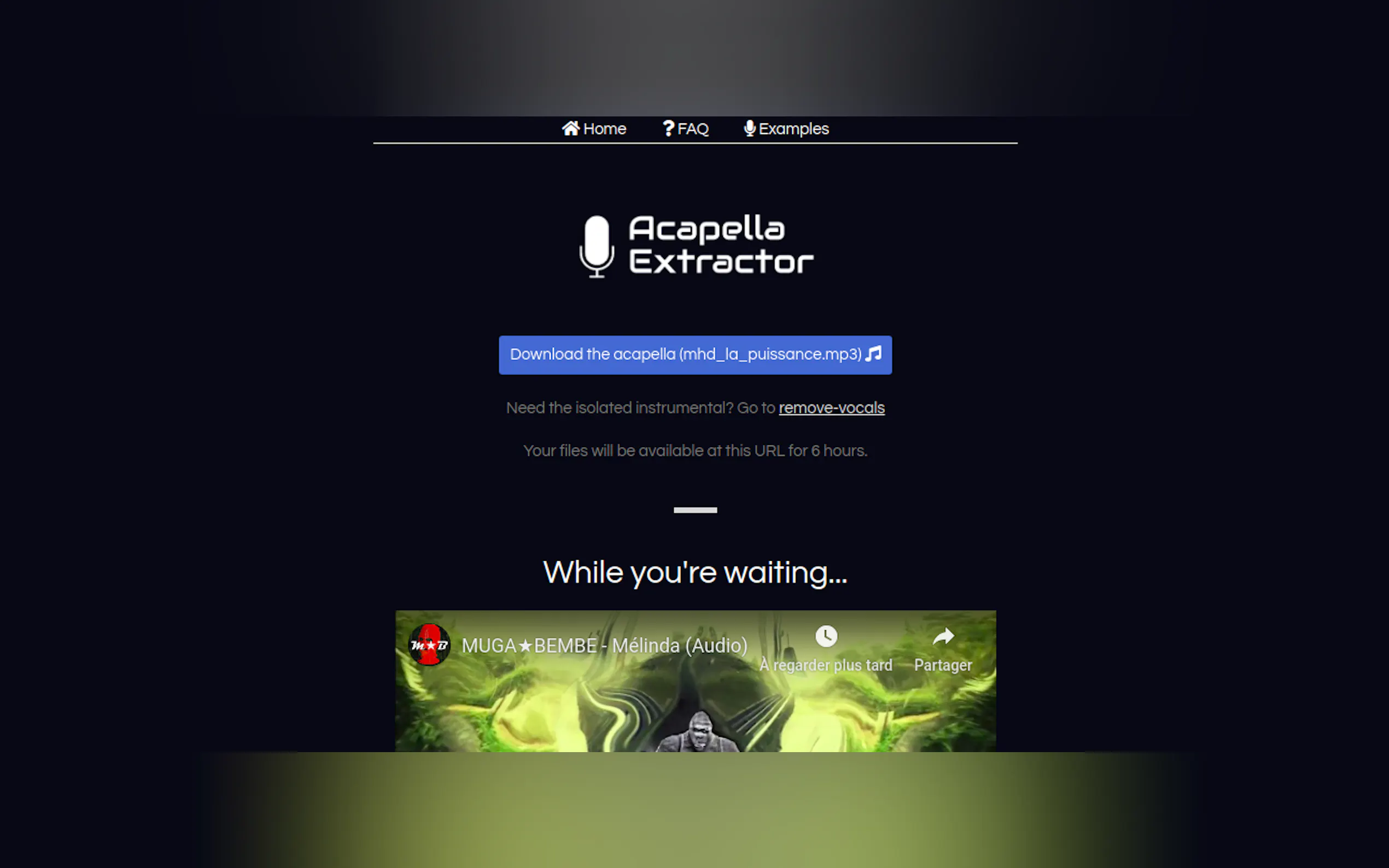 Acapella Extractor gallery image