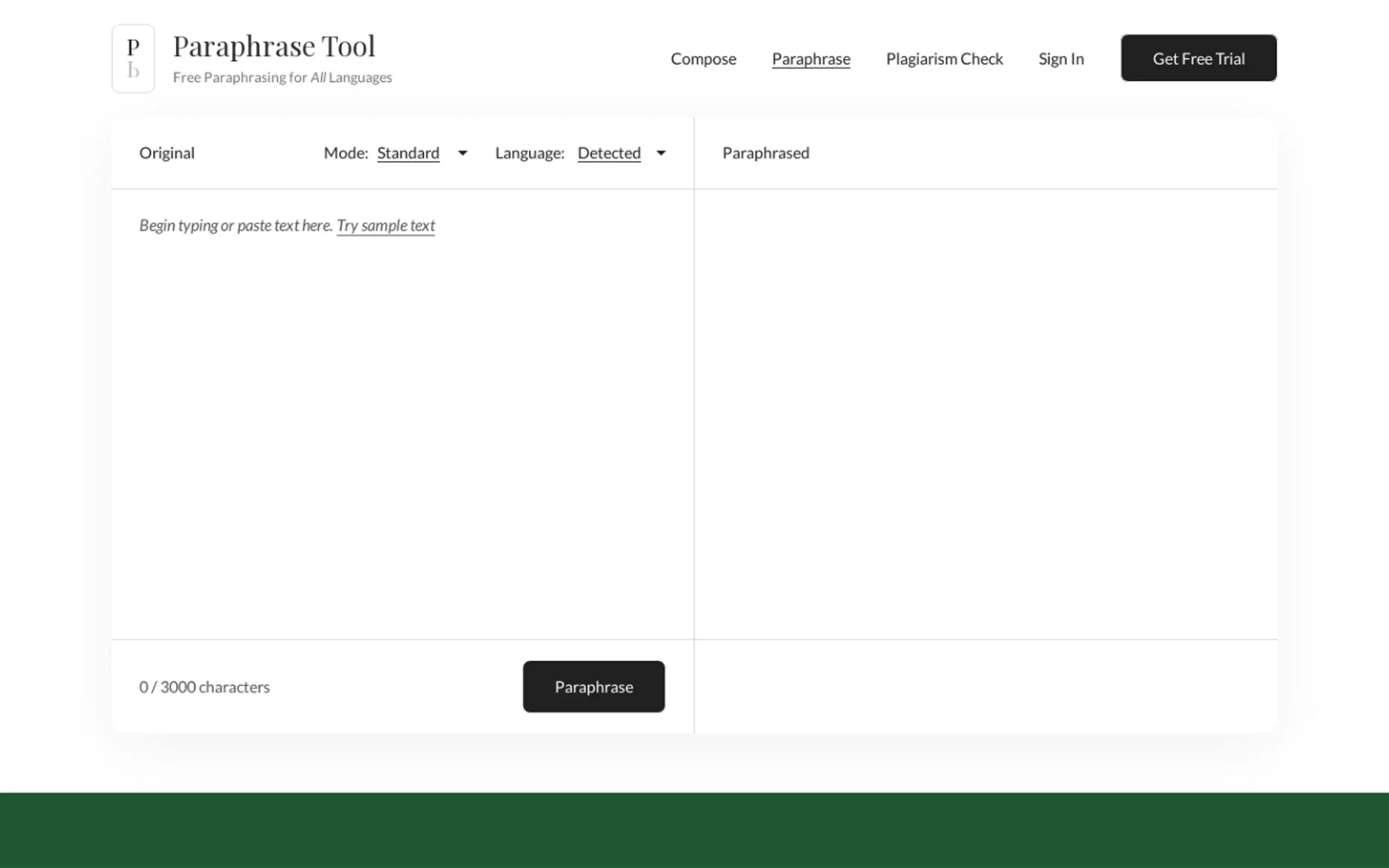 Free Paraphrasing For All Languages gallery image