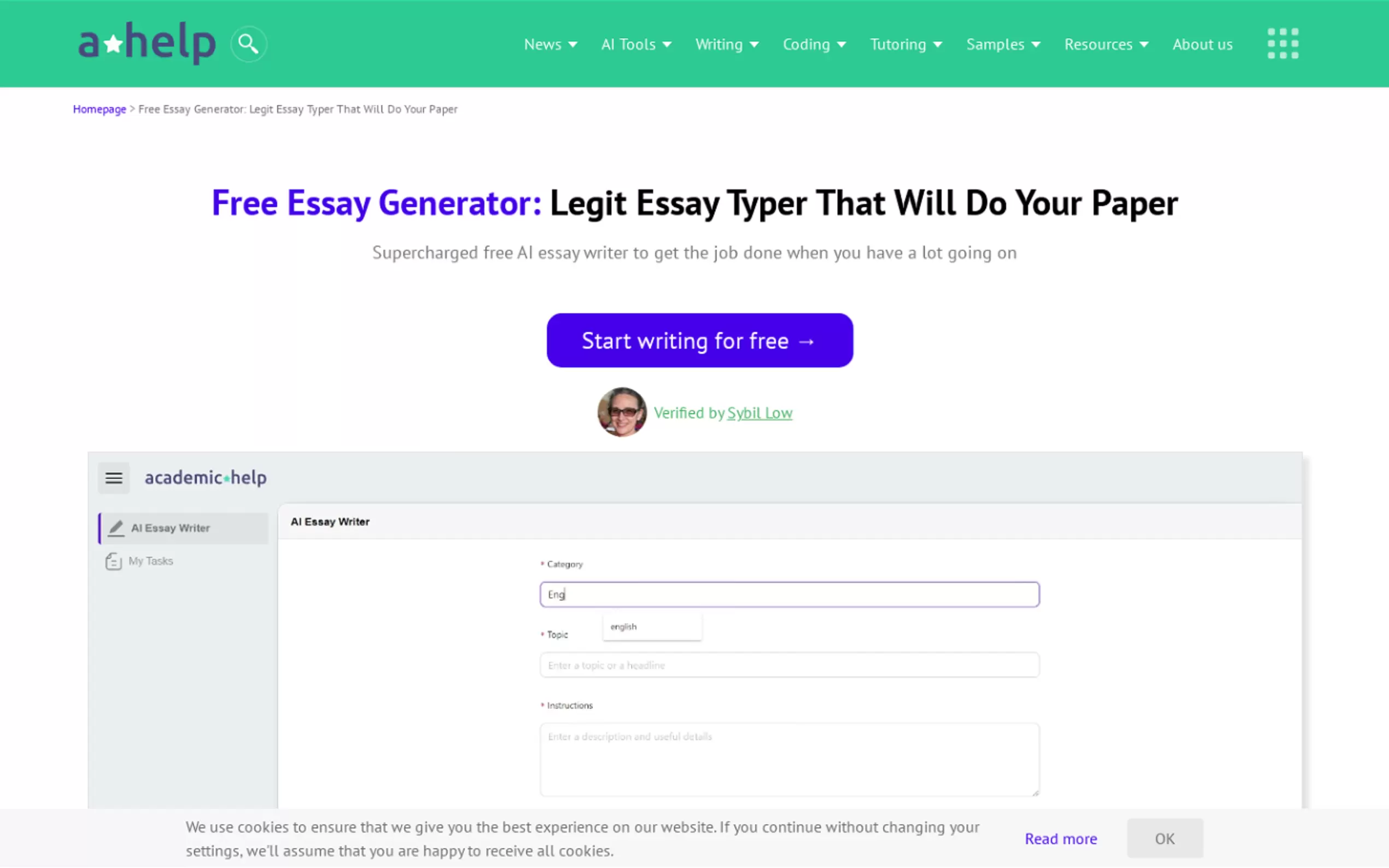 Essay Generator gallery image