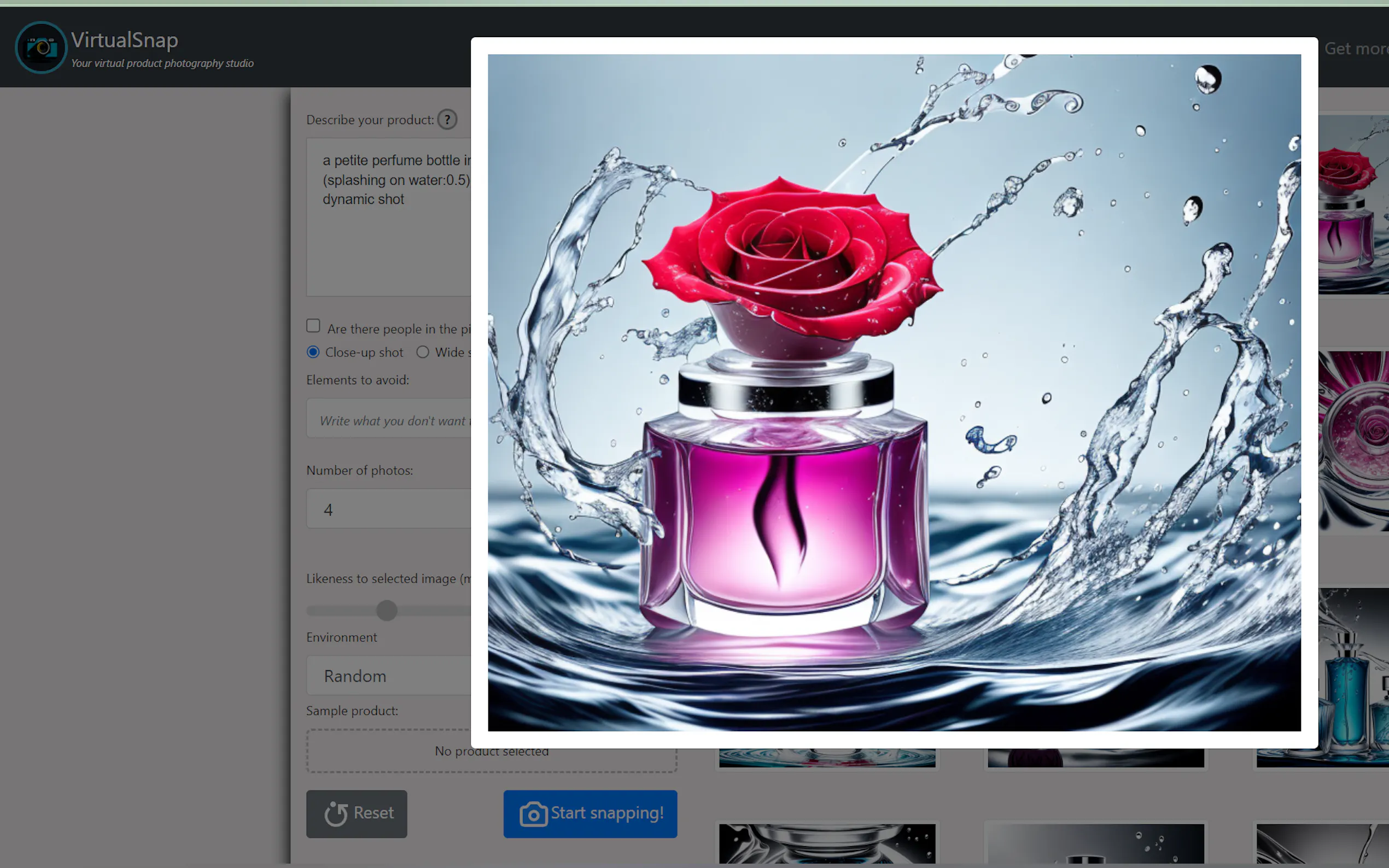 VirtualSnap gallery image