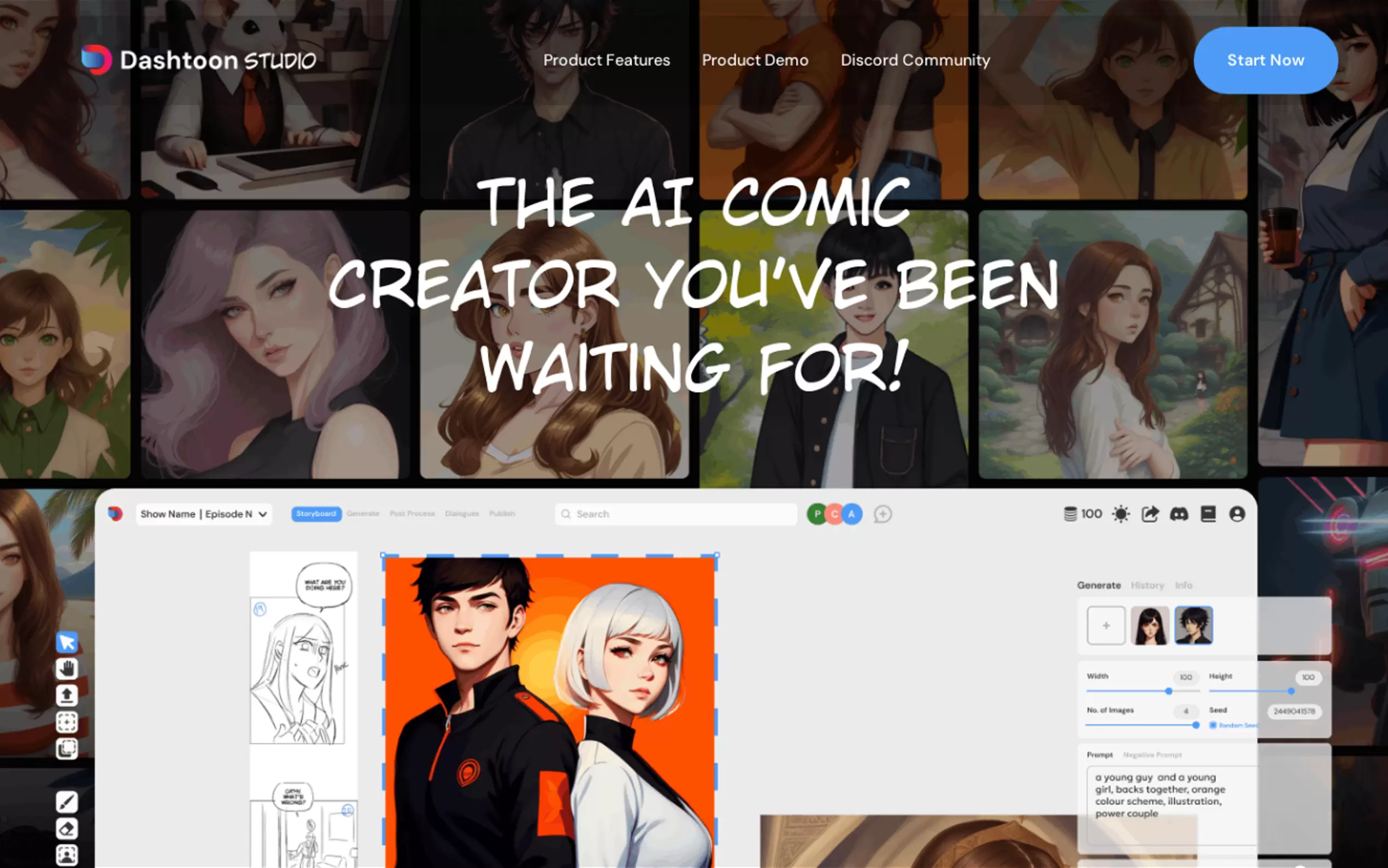 Dashtoon Studio gallery image