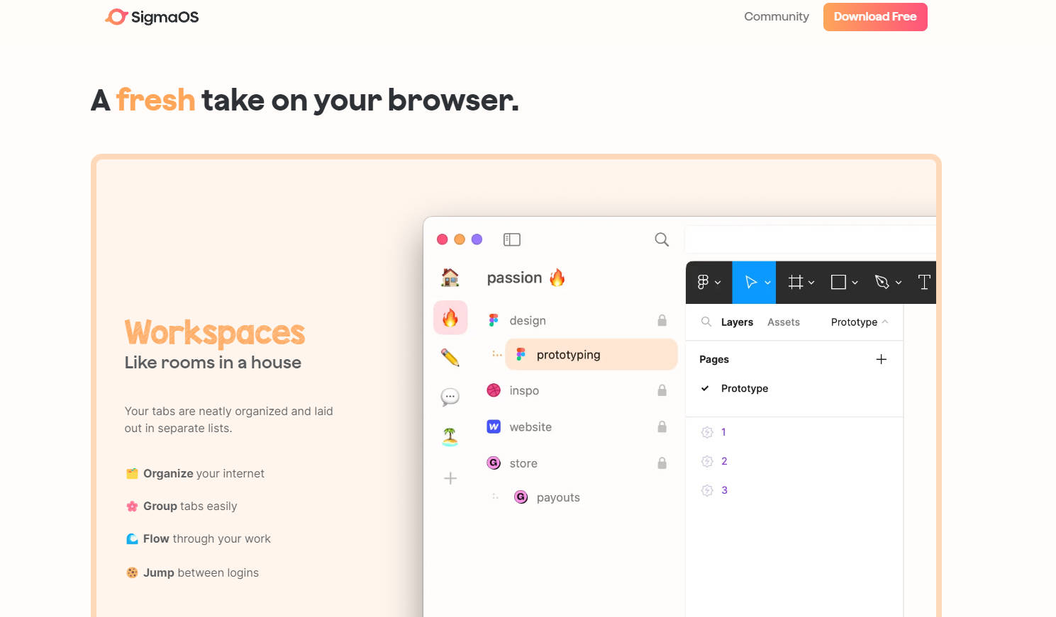 SigmaOS gallery image