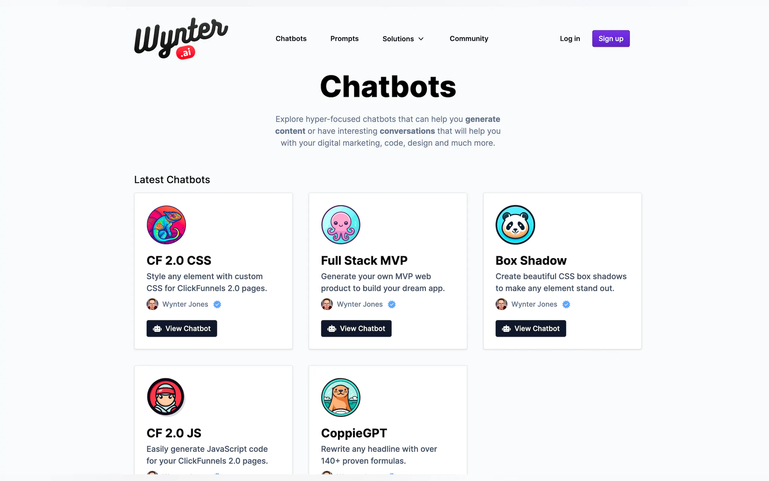 Wynter.ai gallery image