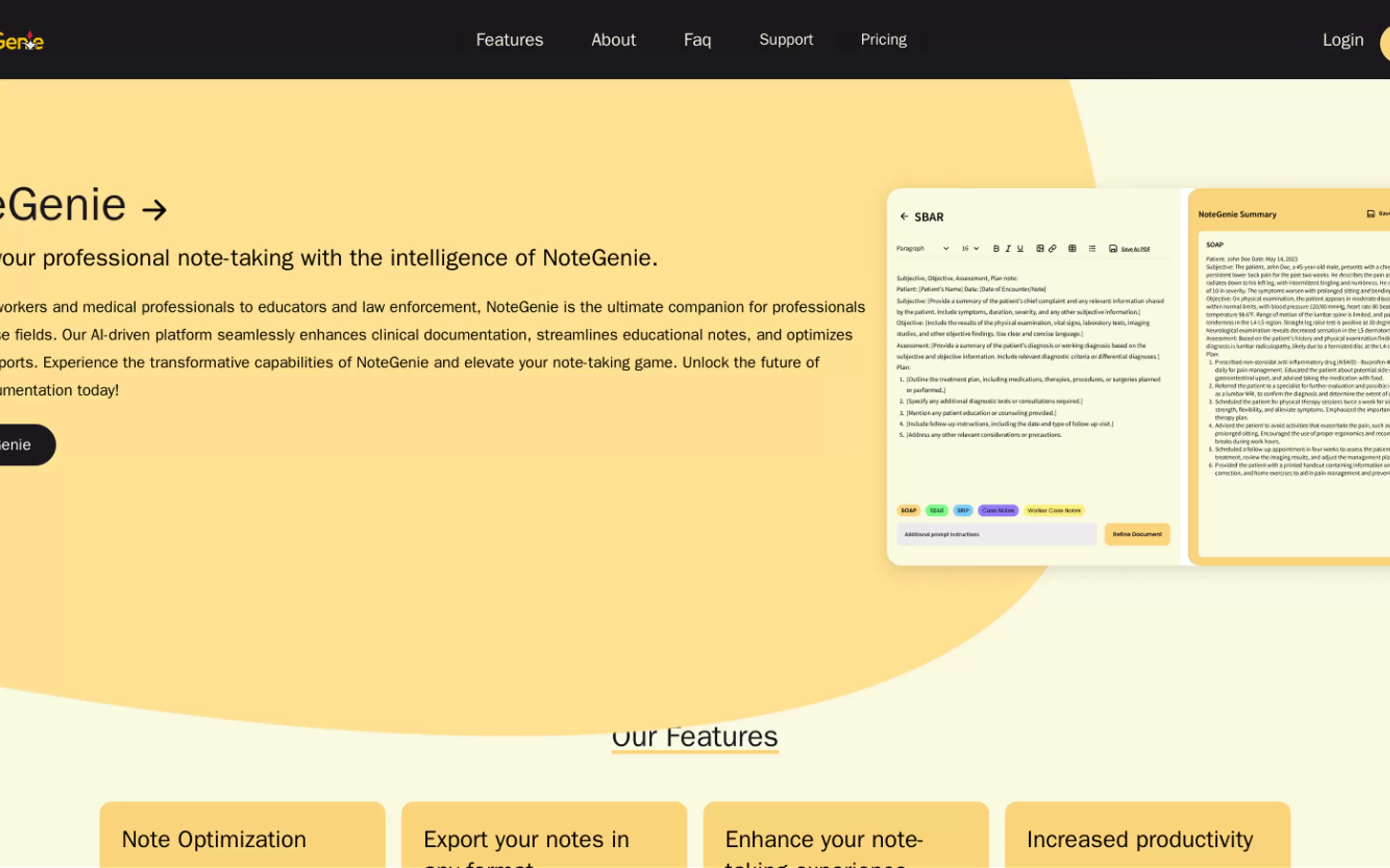 NoteGenie gallery image