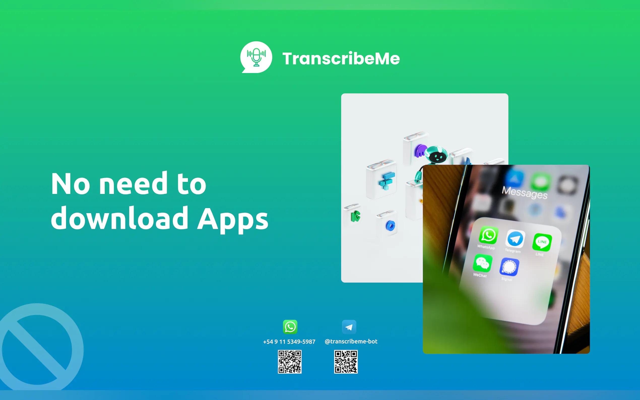 TranscribeMe gallery image
