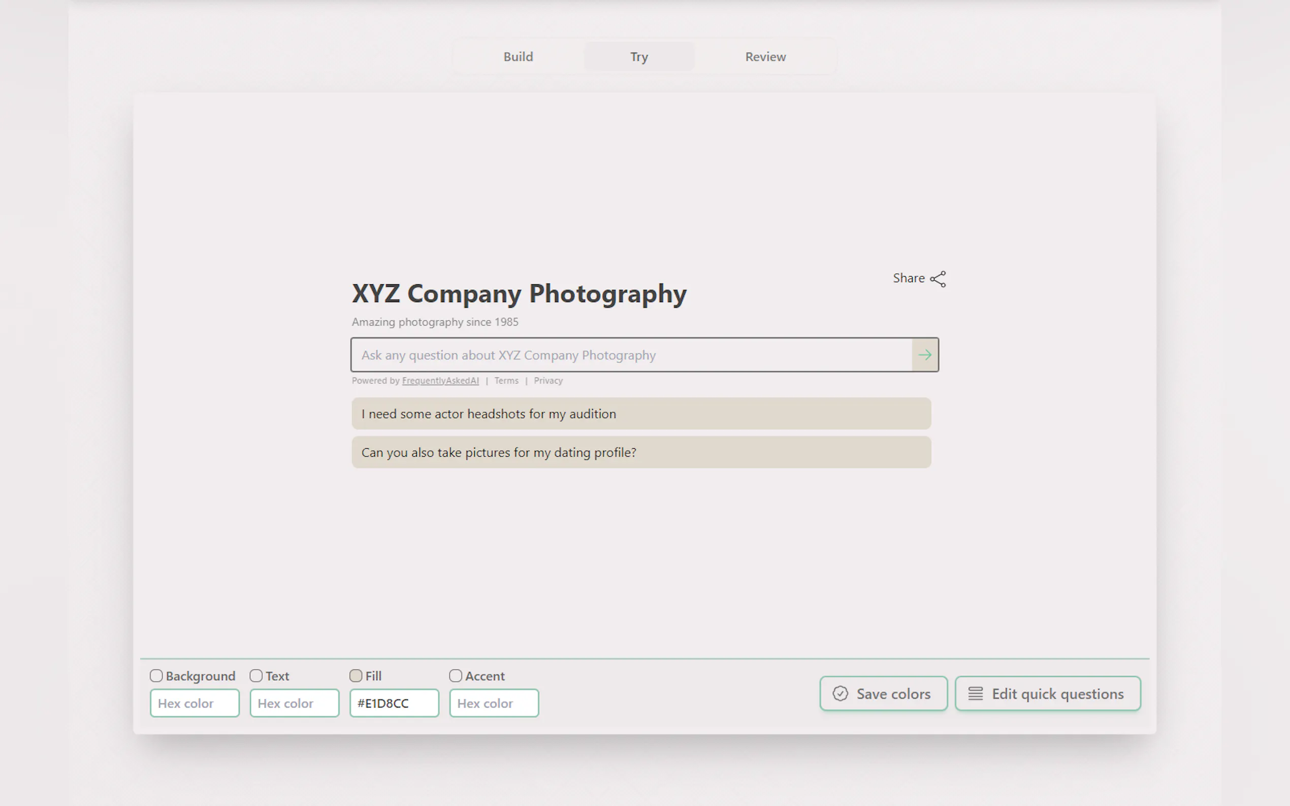 FrequentlyAskedAI gallery image