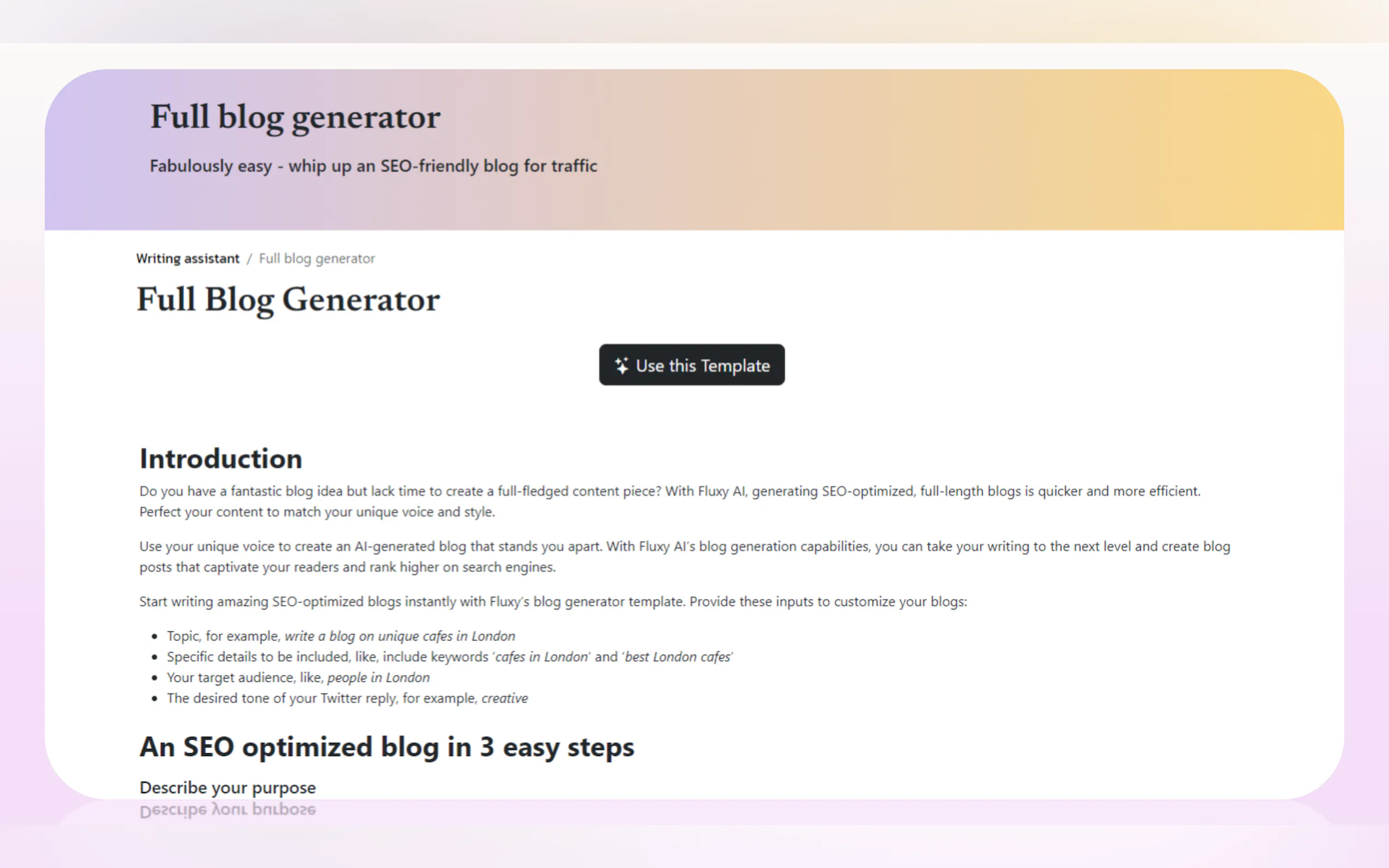 Fluxy AI gallery image