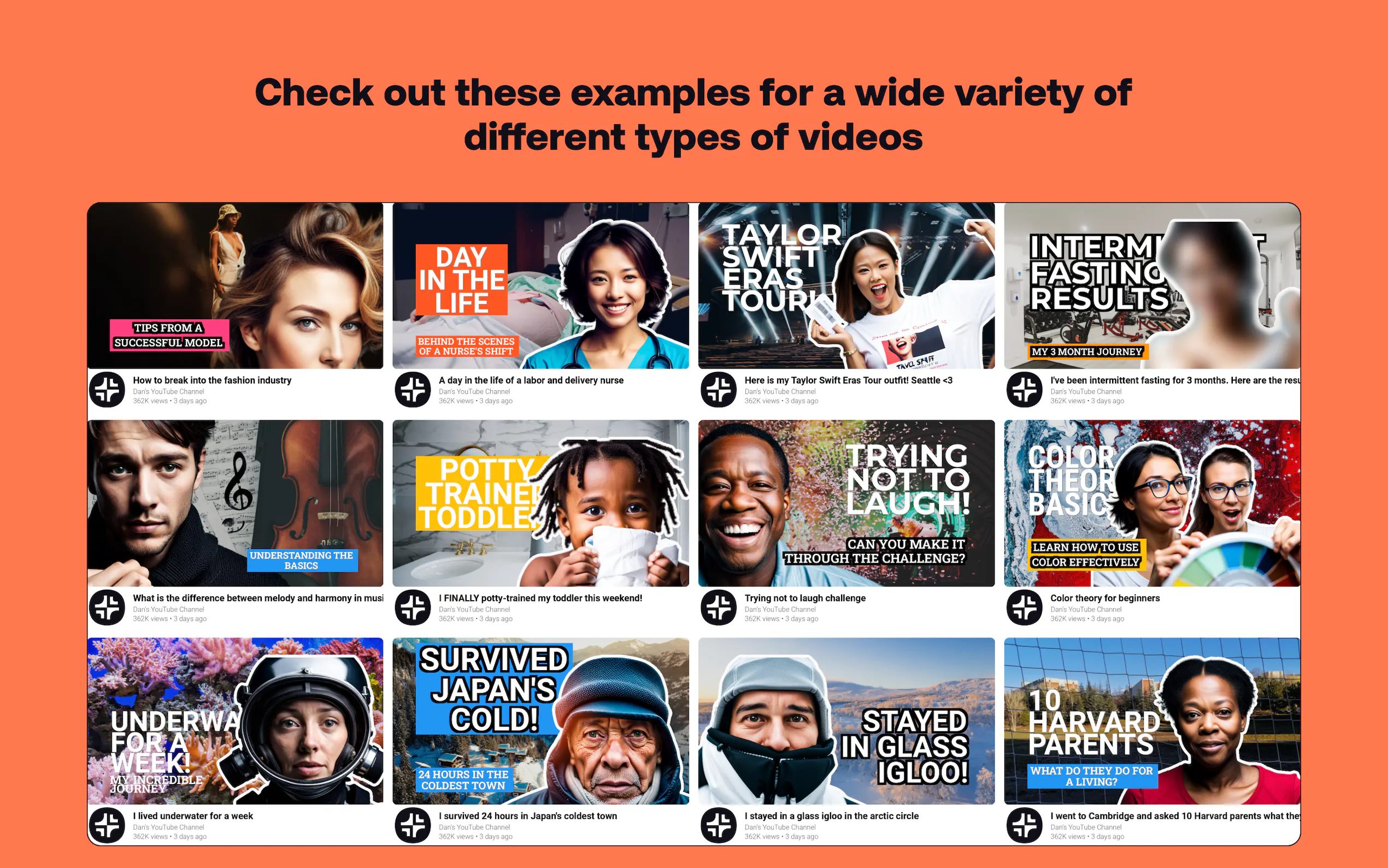 AI YouTube Thumbnails gallery image