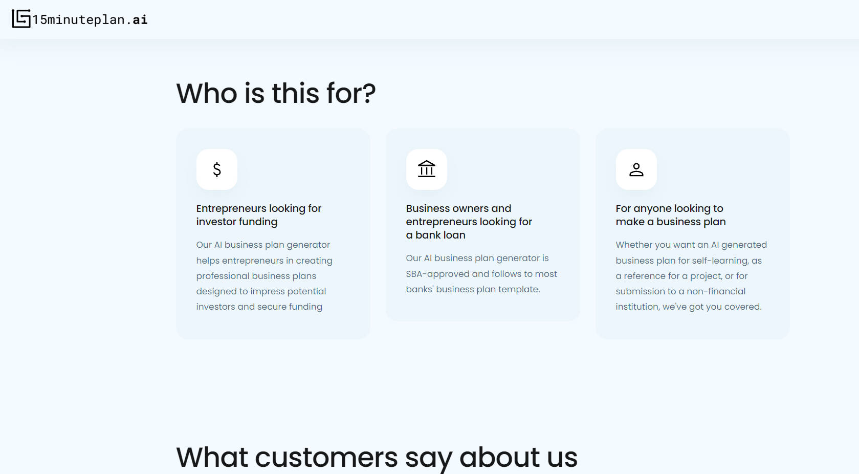 15minuteplan.ai gallery image