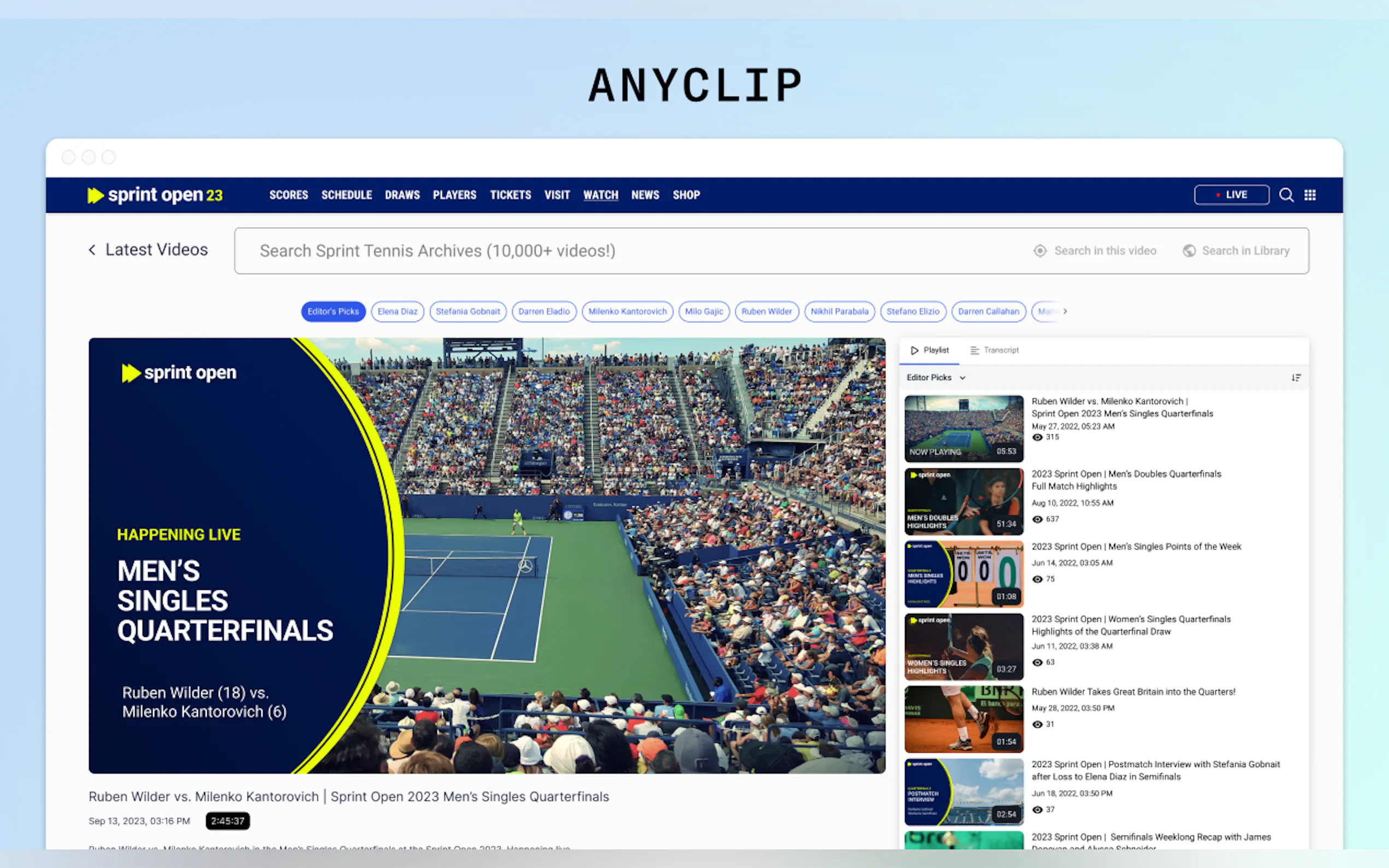 AnyClip gallery image