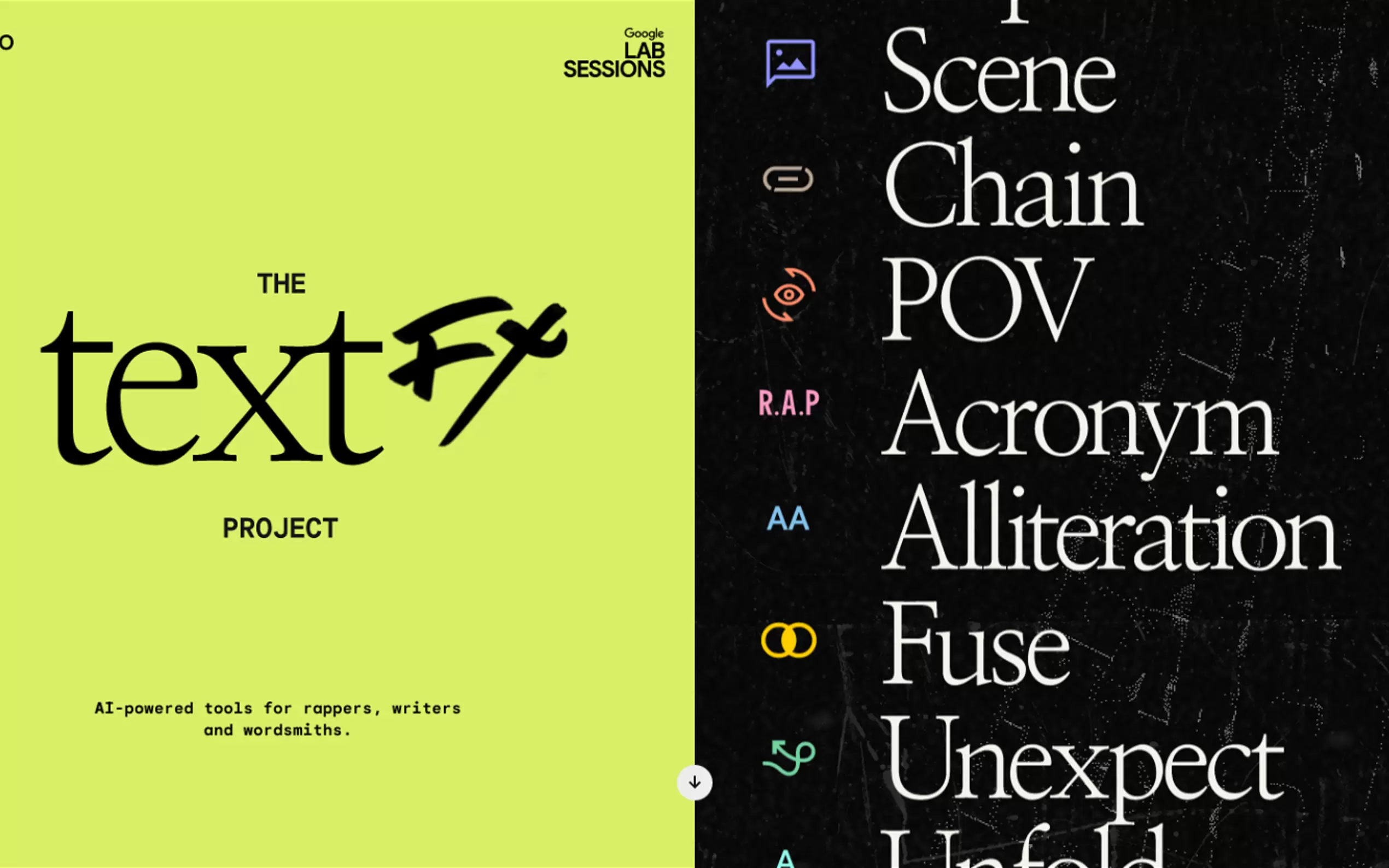 TextFX gallery image