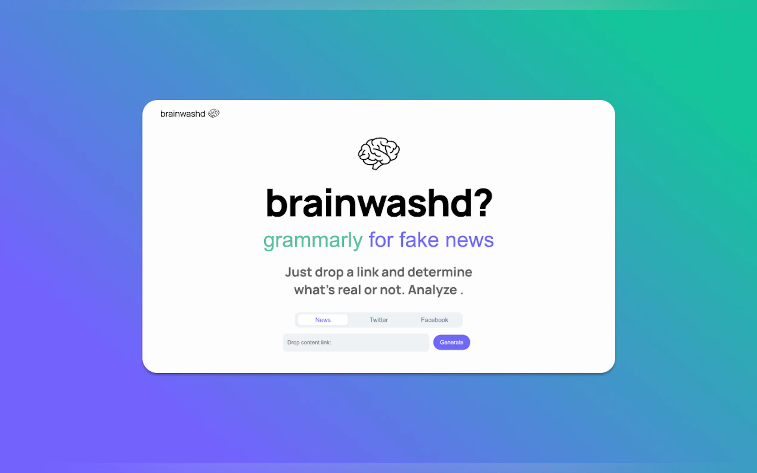 Brainwashd gallery image