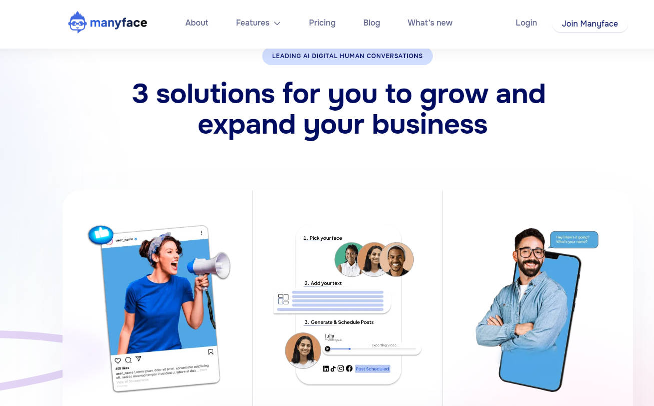 Manyface AI gallery image