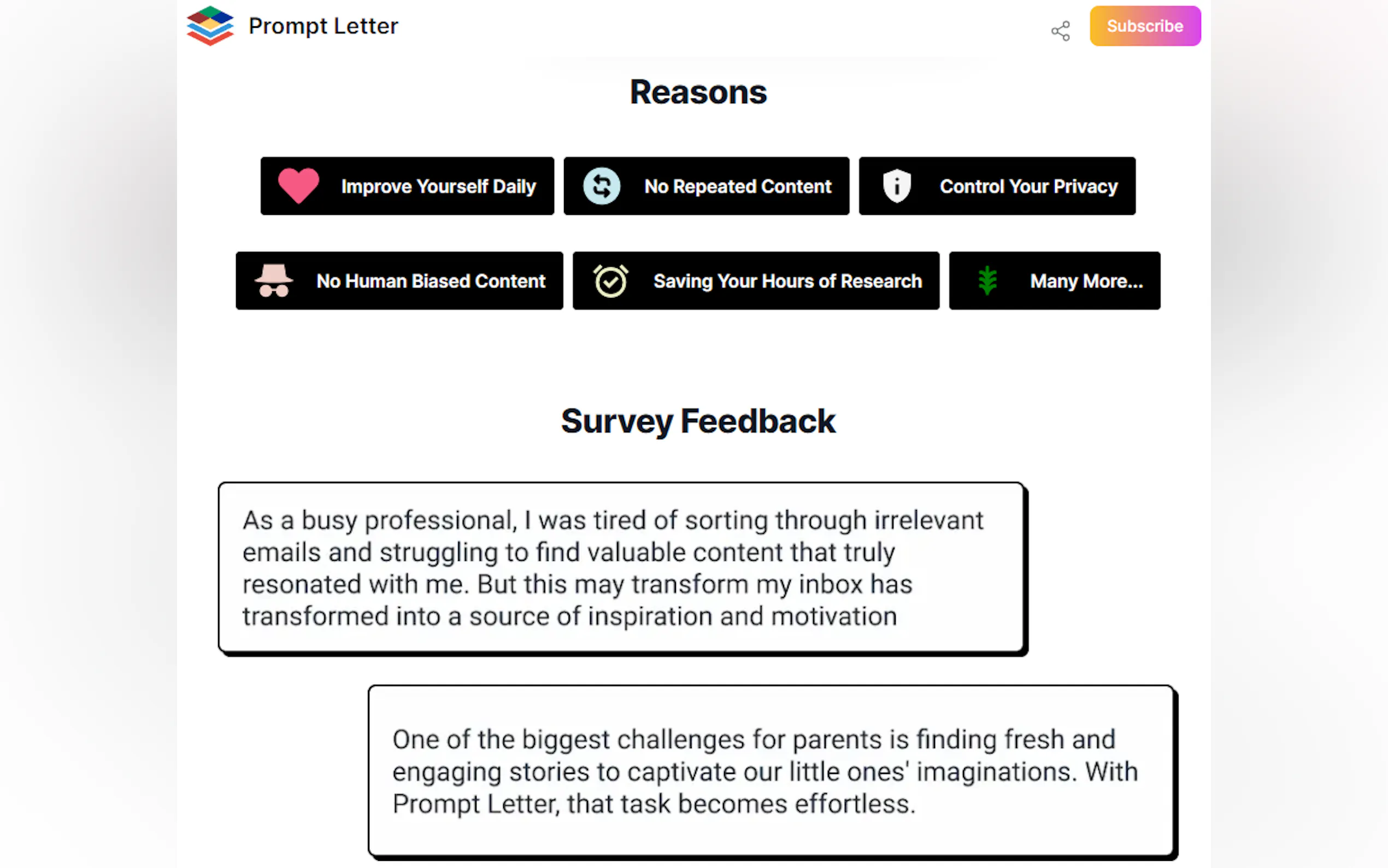 Prompt Letter gallery image