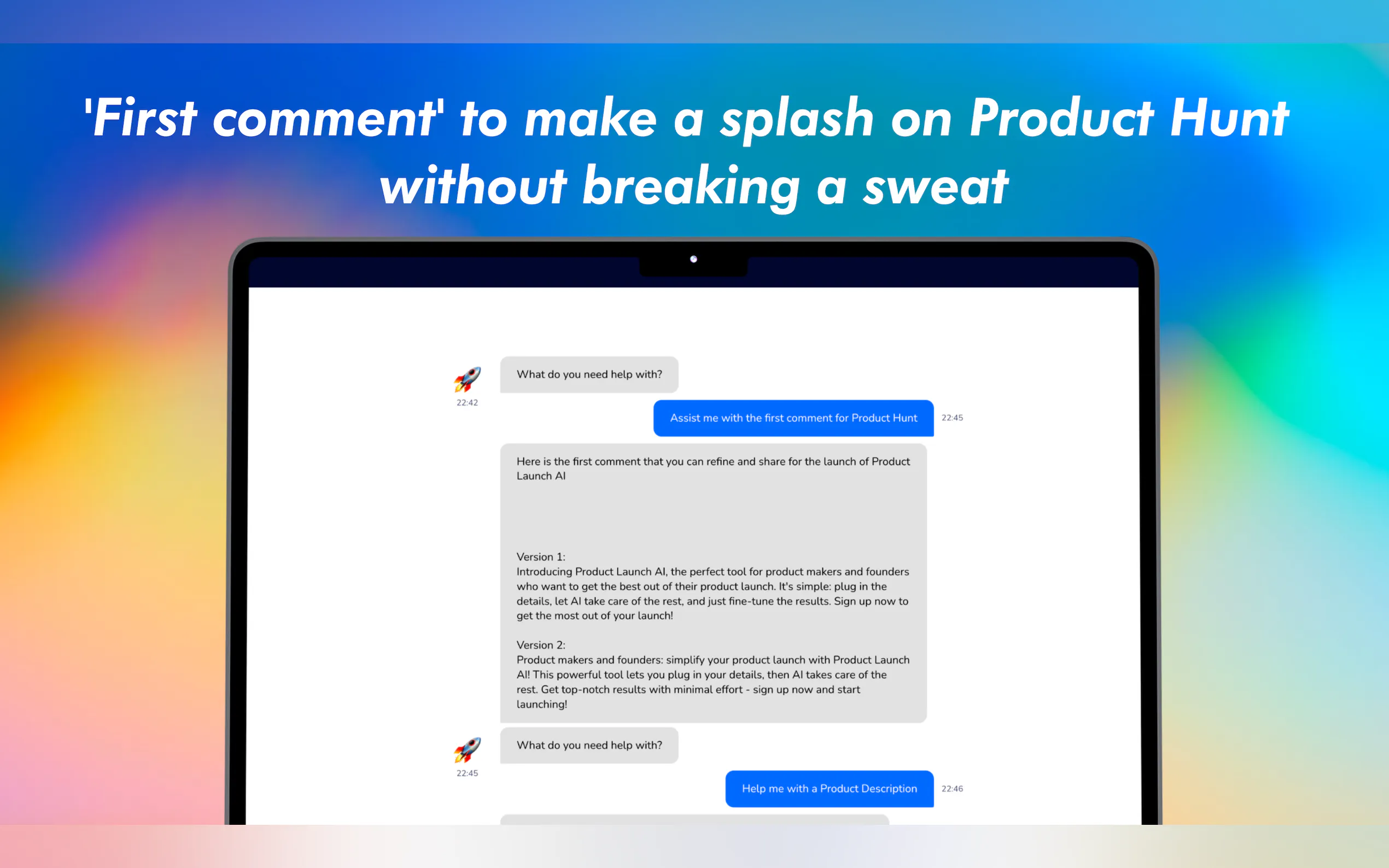 Product Launch AI gallery image