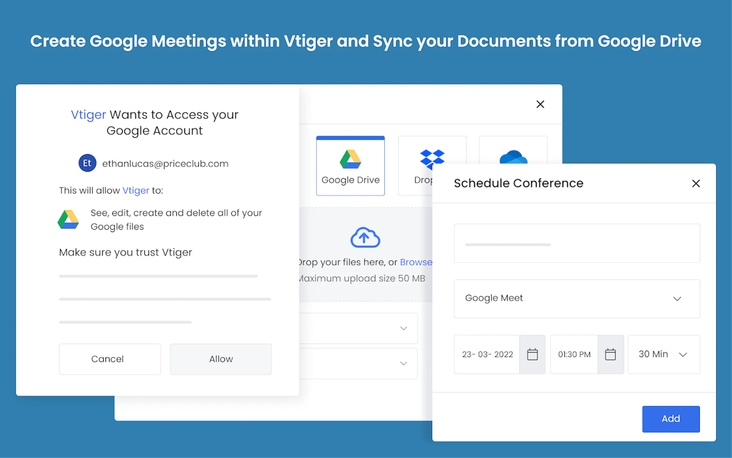 Vtiger CRM gallery image