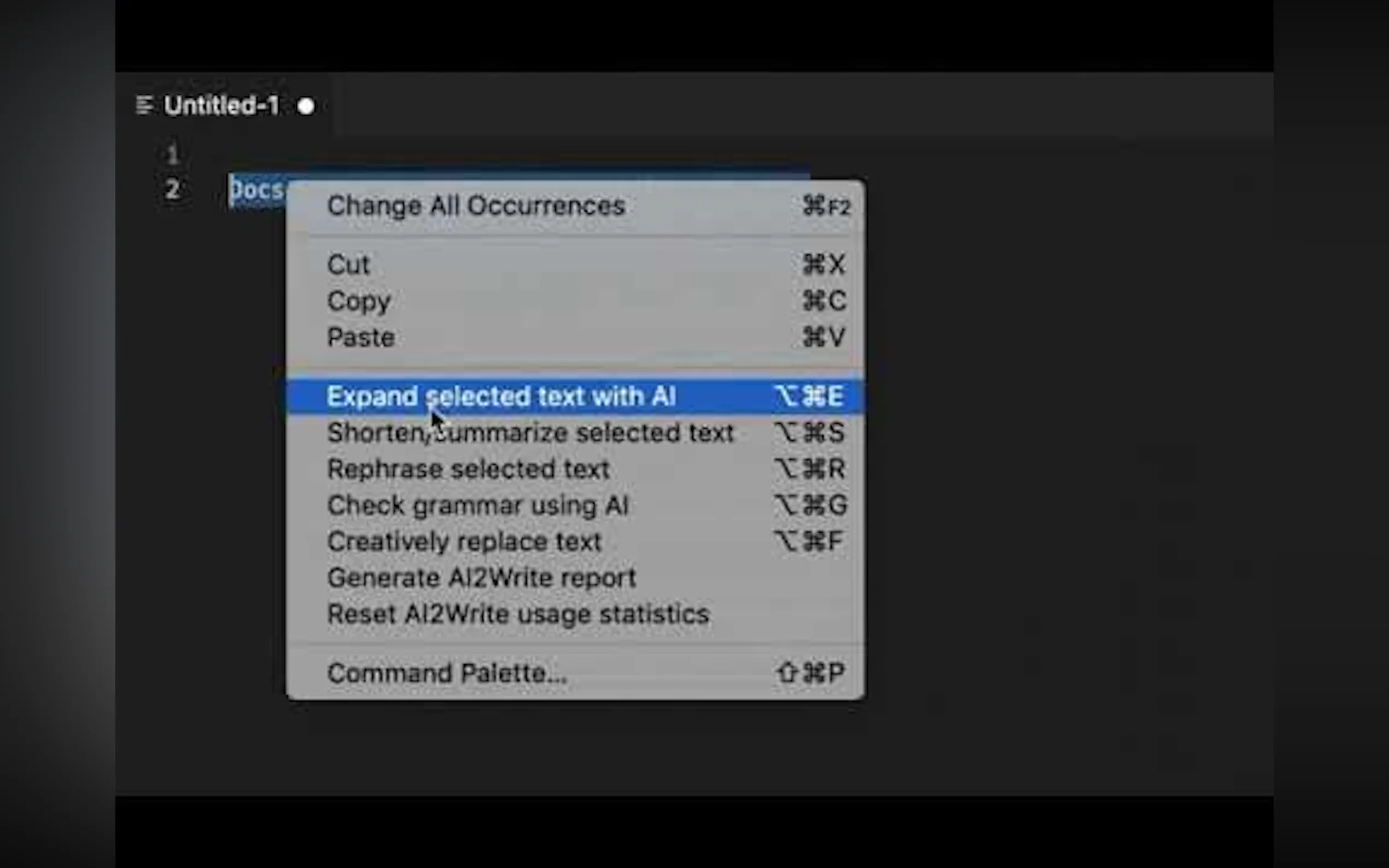AI to Write gallery image