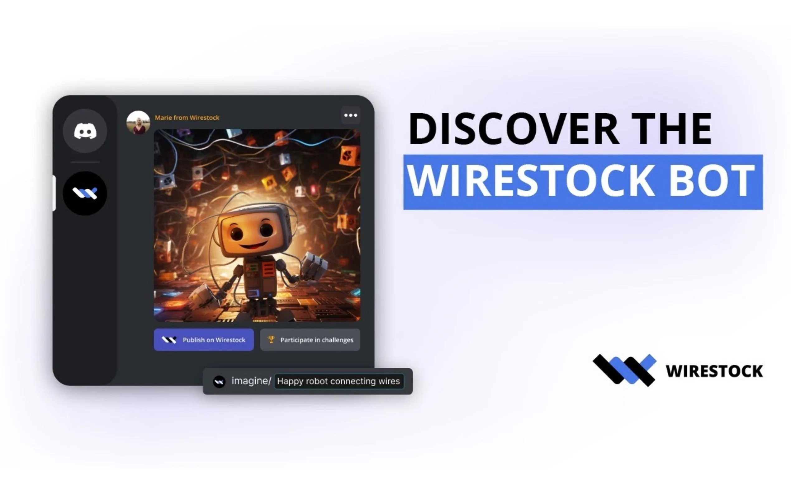 Wirestock Discord Bot gallery image