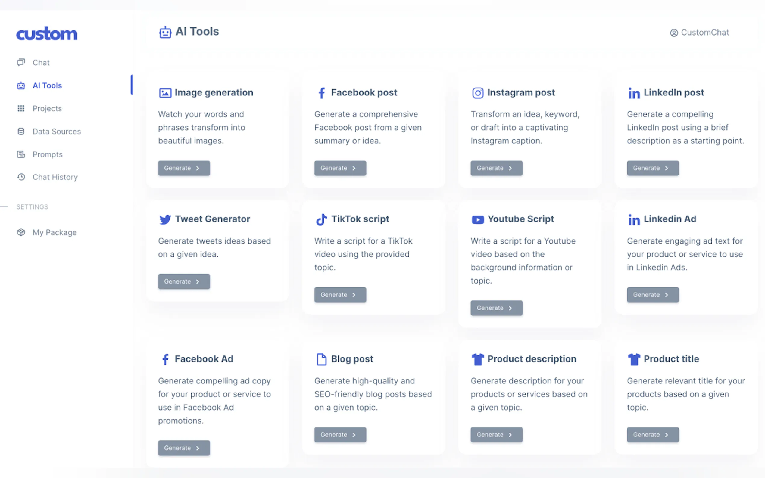 CustomChat gallery image
