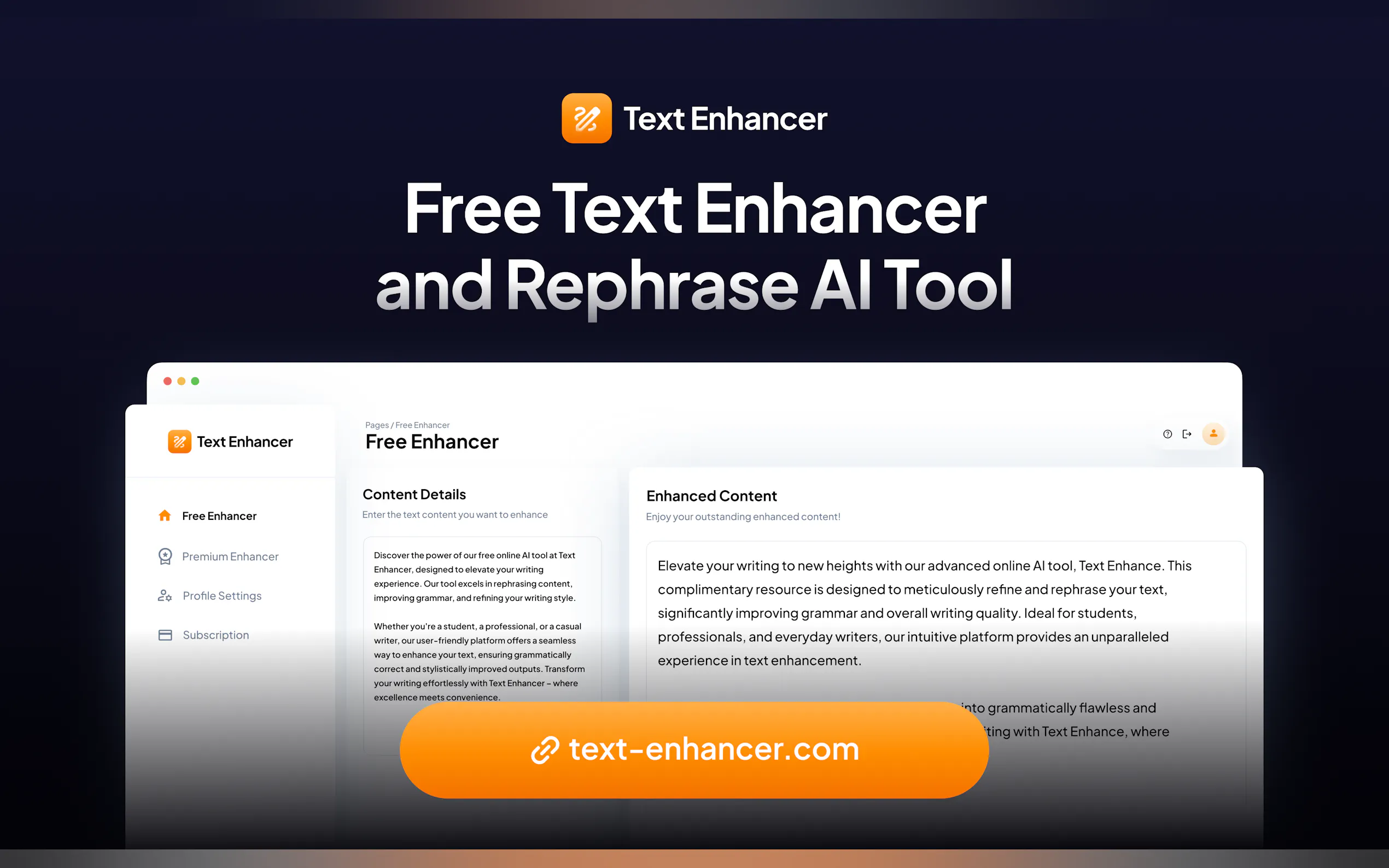 Text Enhancer AI gallery image