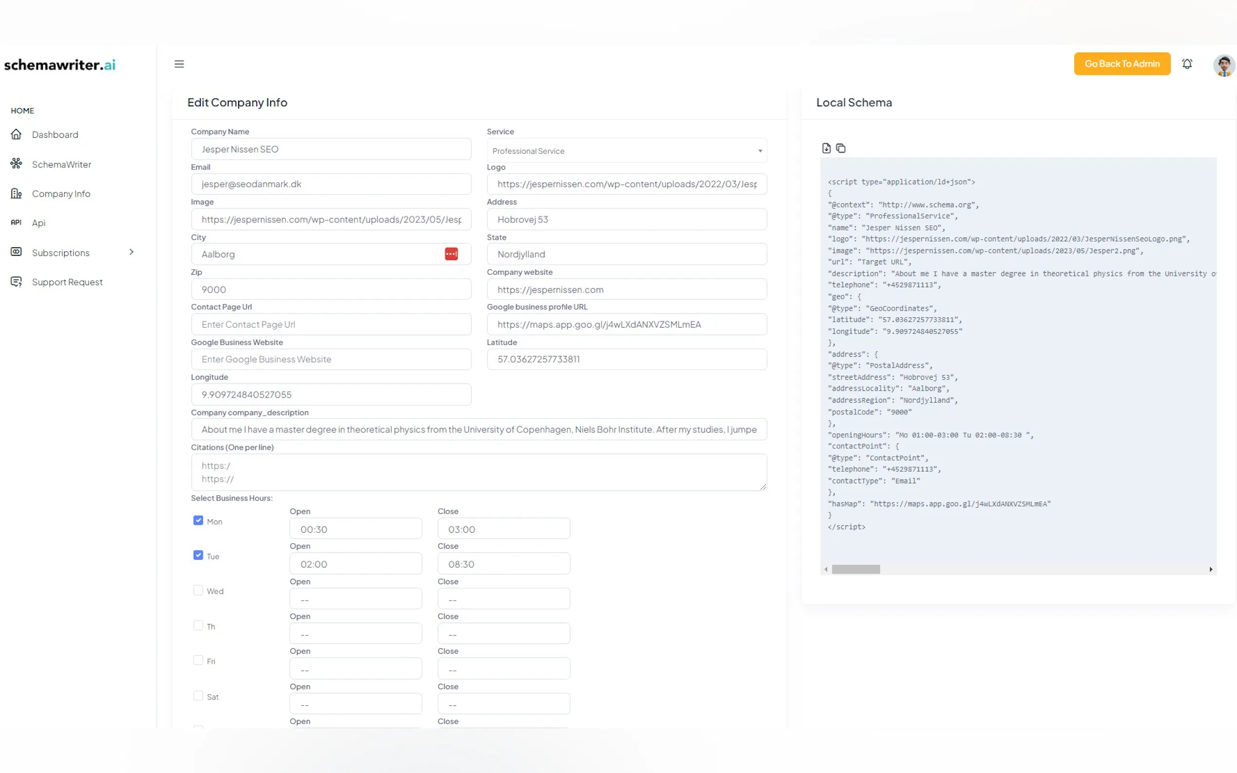 Schemawriter.ai gallery image