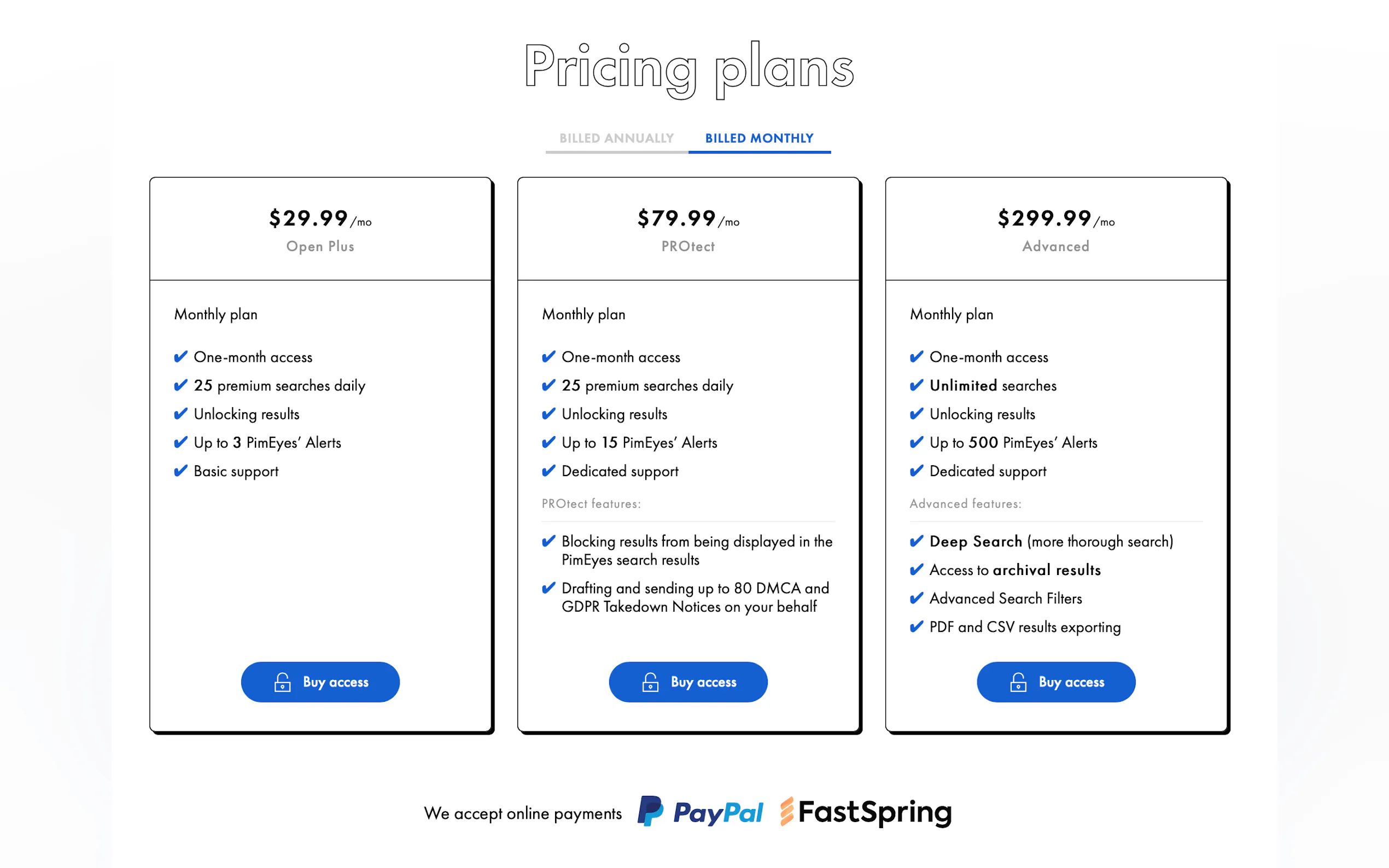 PimEyes gallery image