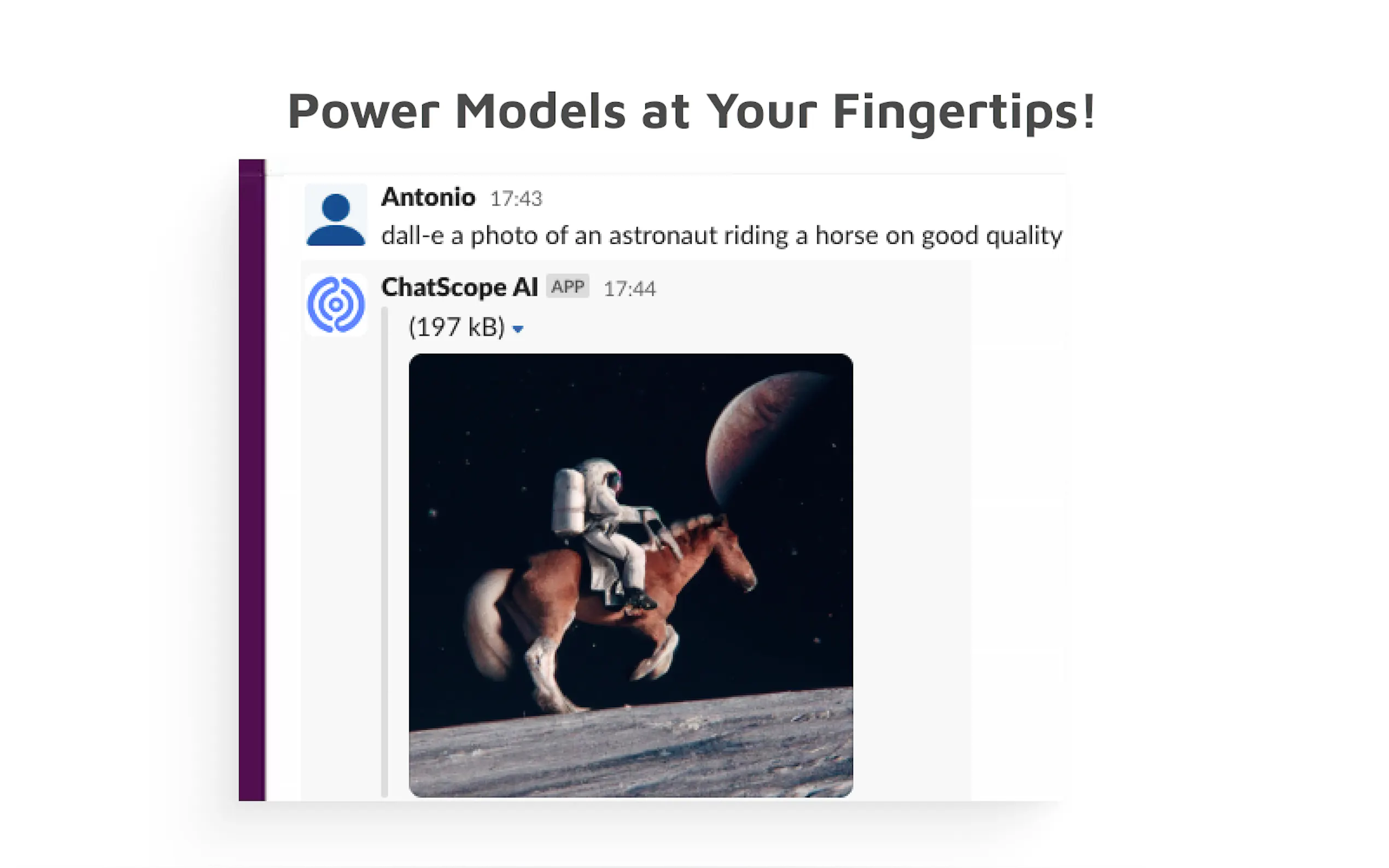 ChatScope AI gallery image
