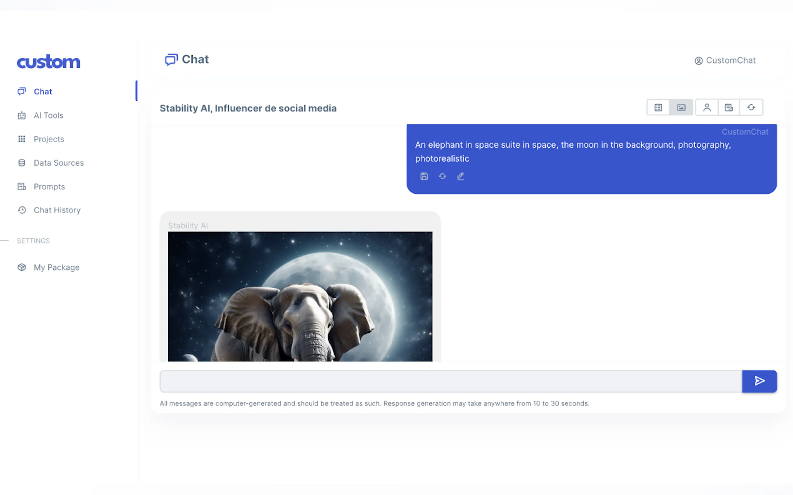 CustomChat gallery image