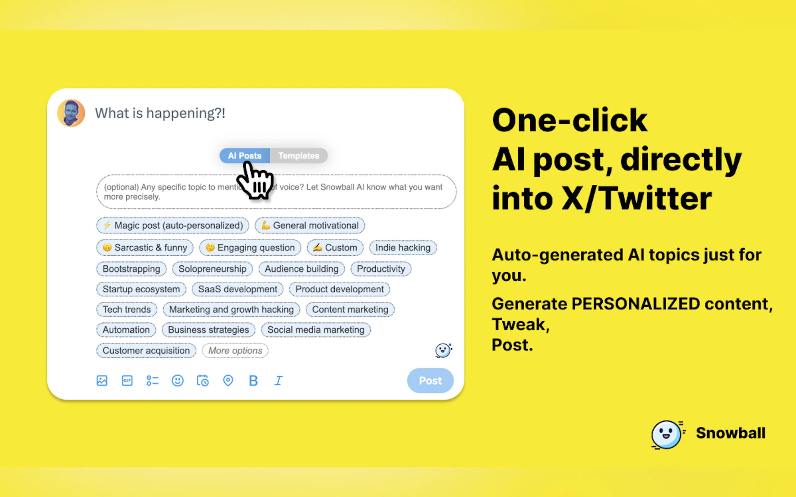 Snowball gallery image